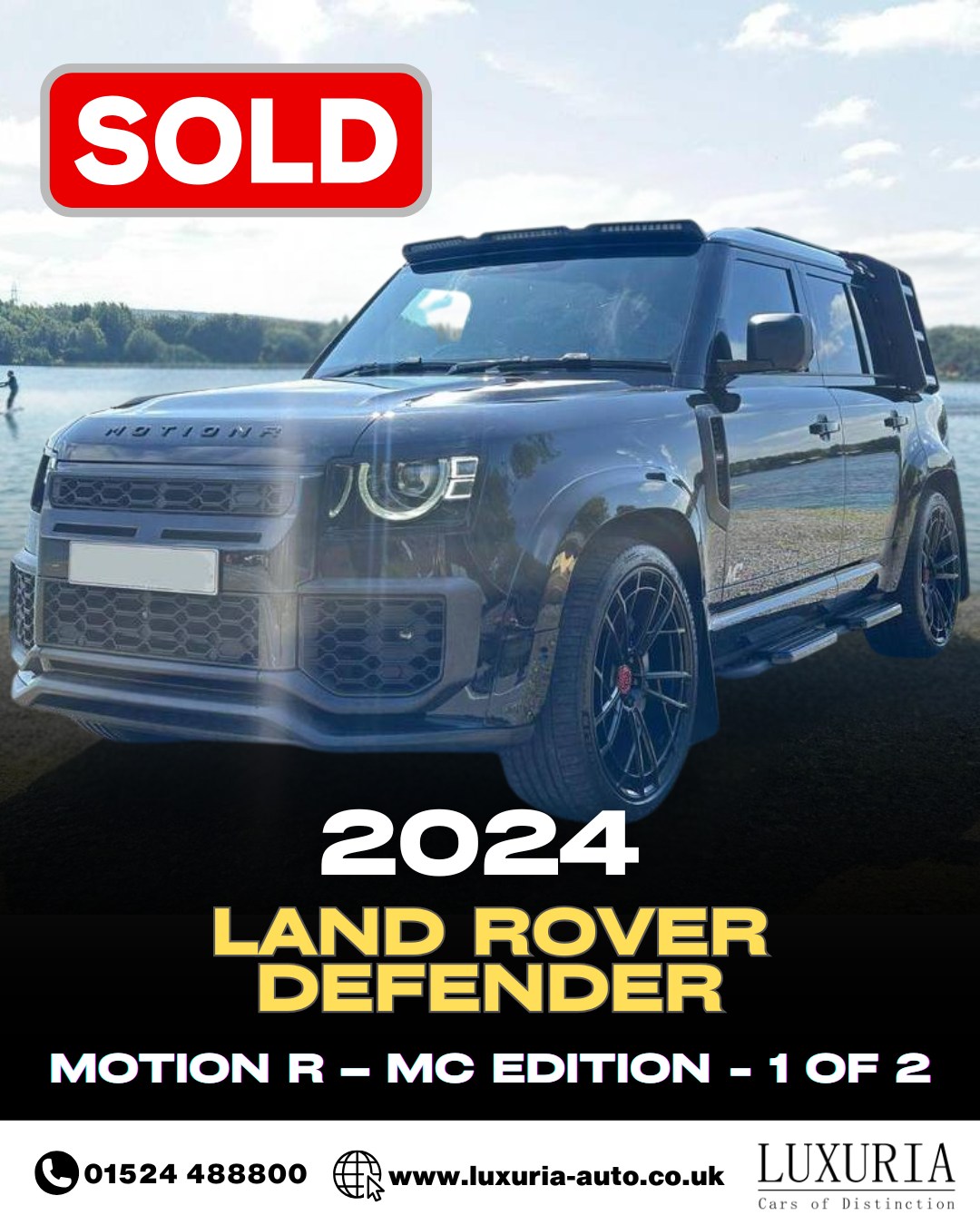 ベントレー 🔥 SOLD 🔥 2024 Land Rover Defender – Motion R MC Edition 1 of