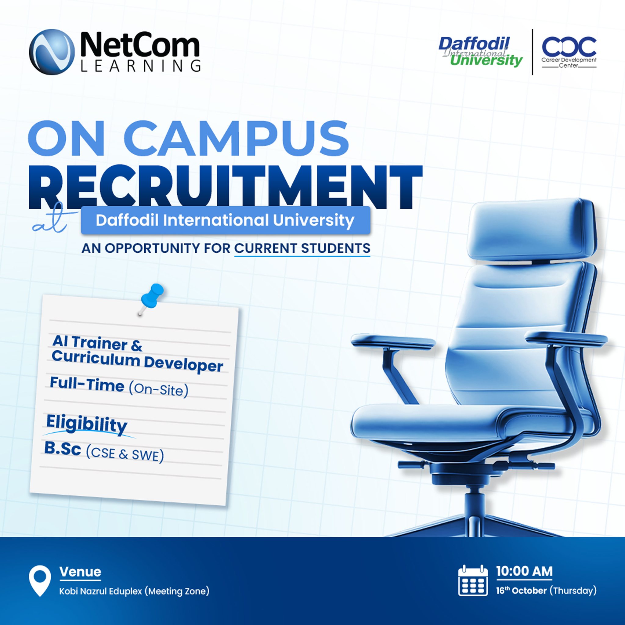 NetCom - Unlock Your Future with NetCom Learning Bangladesh at Daffodil ...