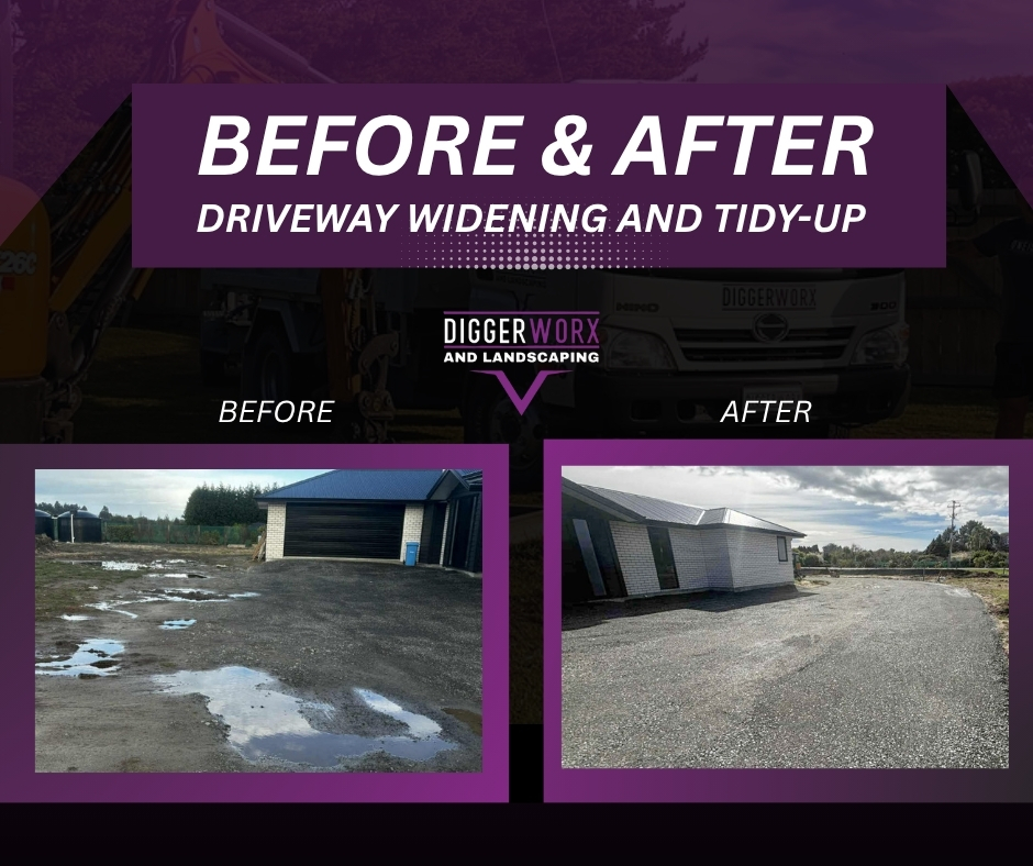 Digger - Before and after, done the Digger Worx way 👷‍♂️🚜 With the ...