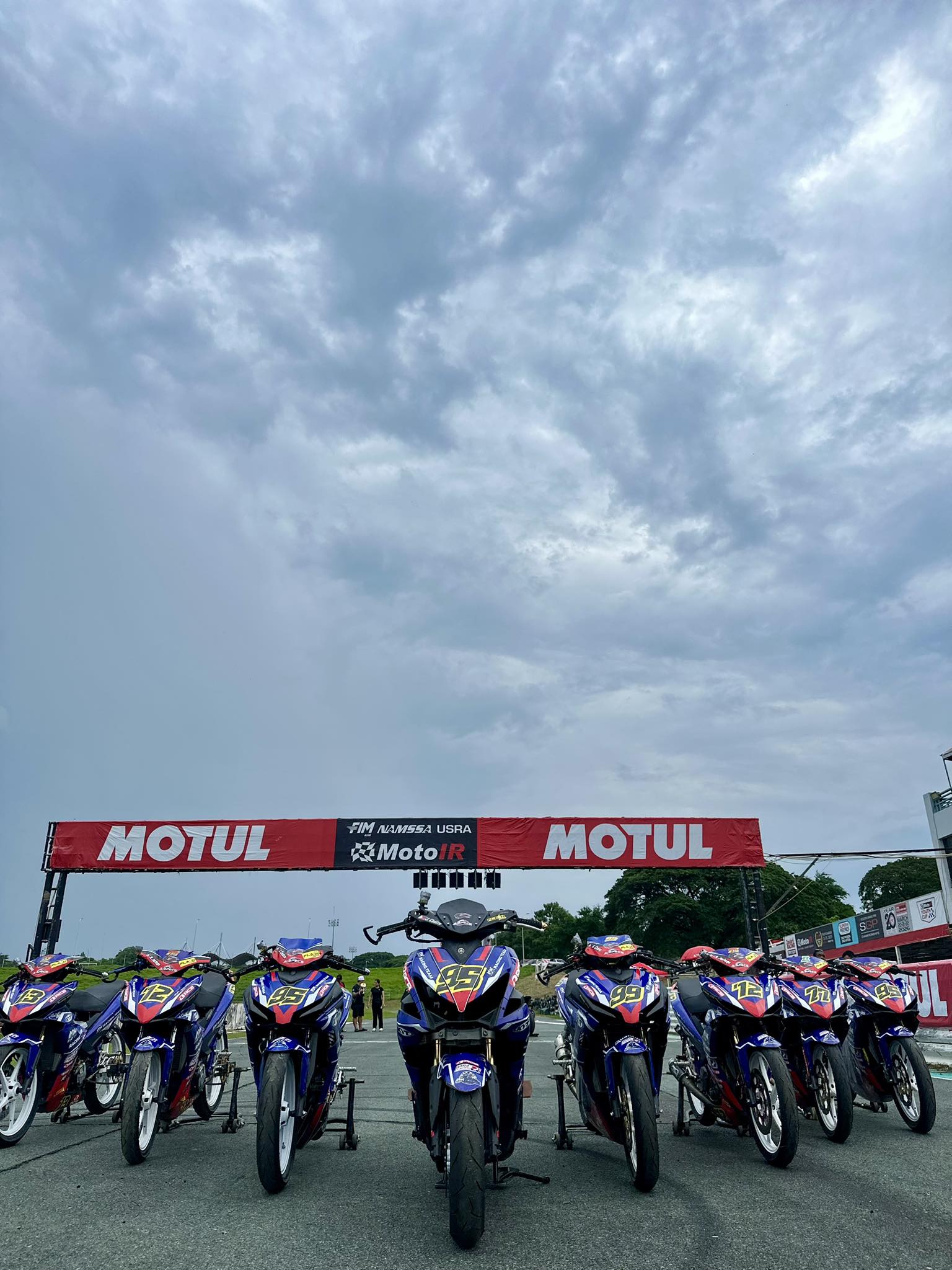 ADM - The strength of 5, the power of a total of 12 racebikes. Big ...