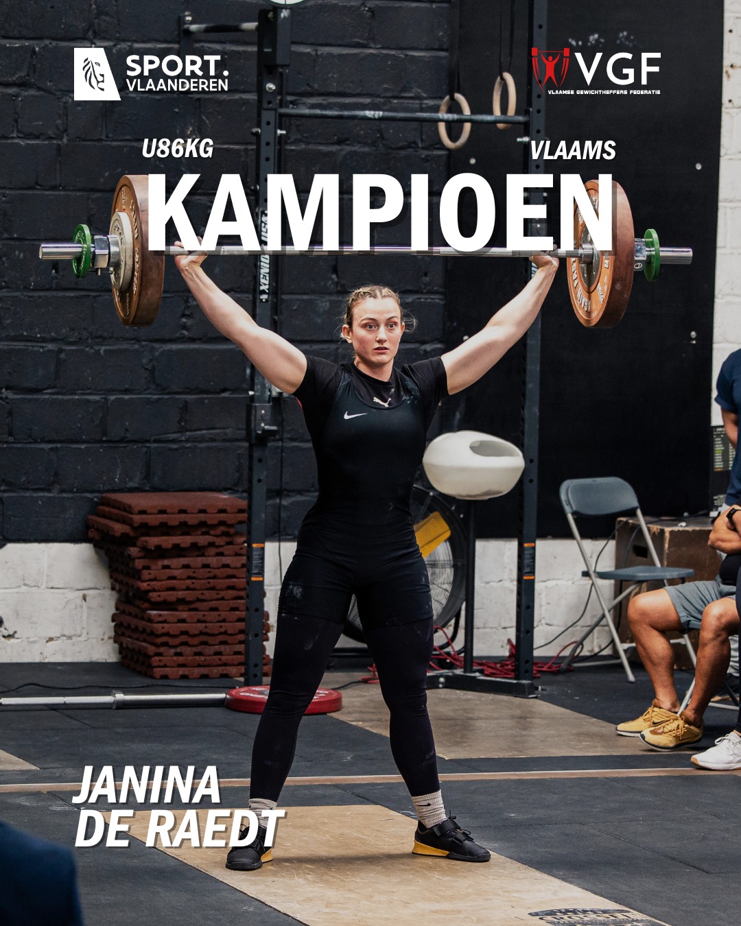 Vlaamse - Janina De Raedt (CrossFit Lokeren) is de nieuwe Vlaams ...