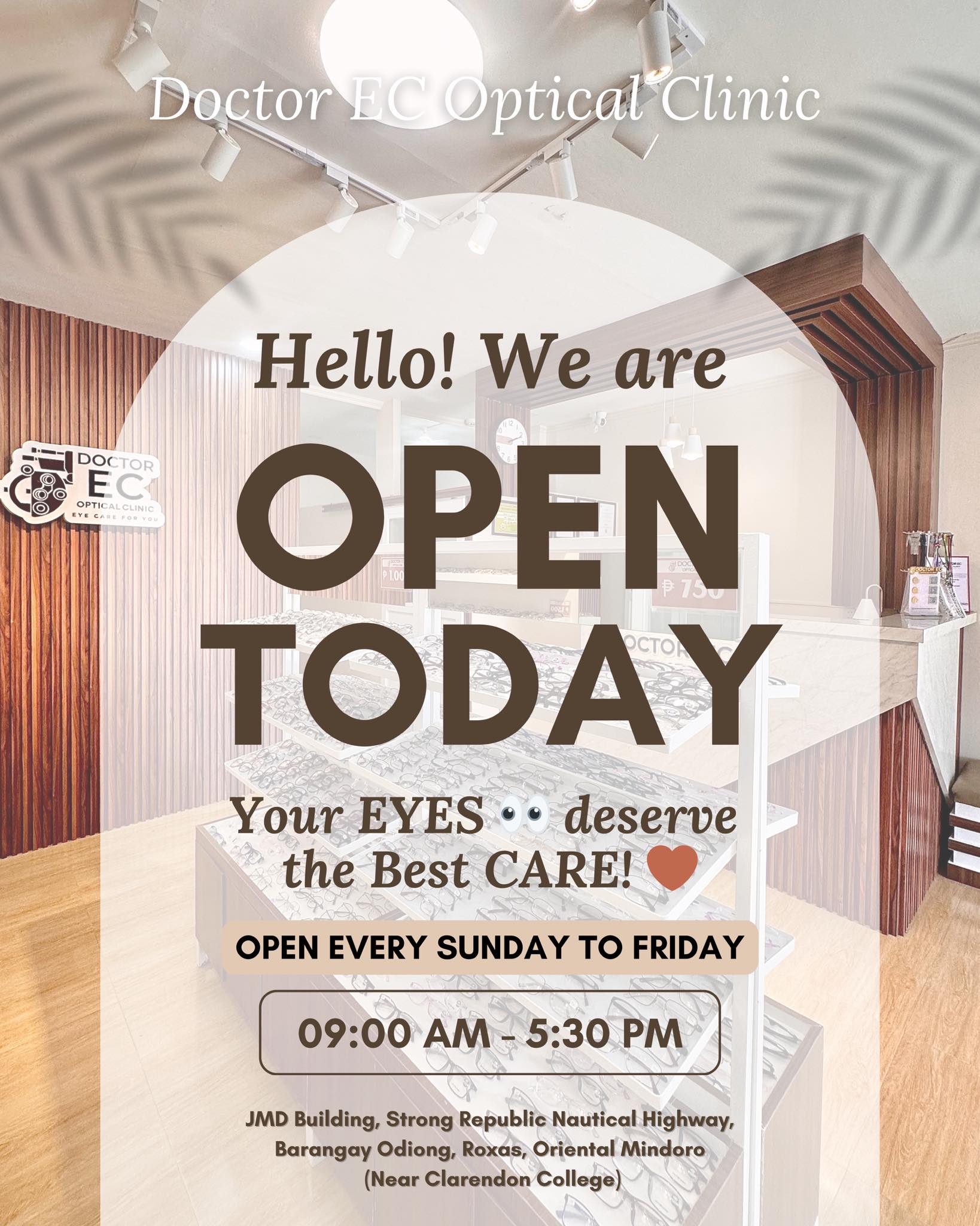 Doctor EC Optical Clinic | Roxas