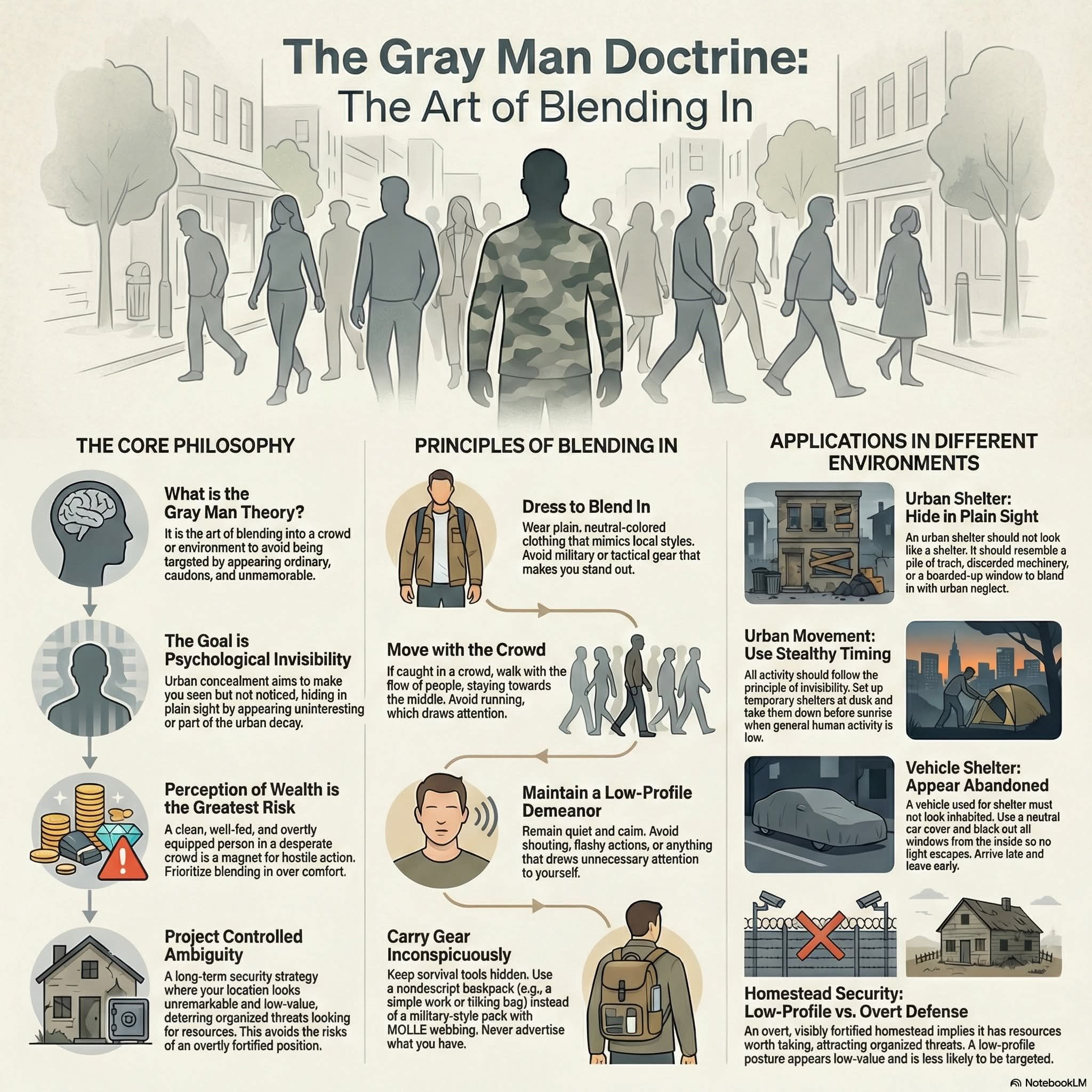 how to dress like a grey man Being gray for survival purposes SL-ES-26