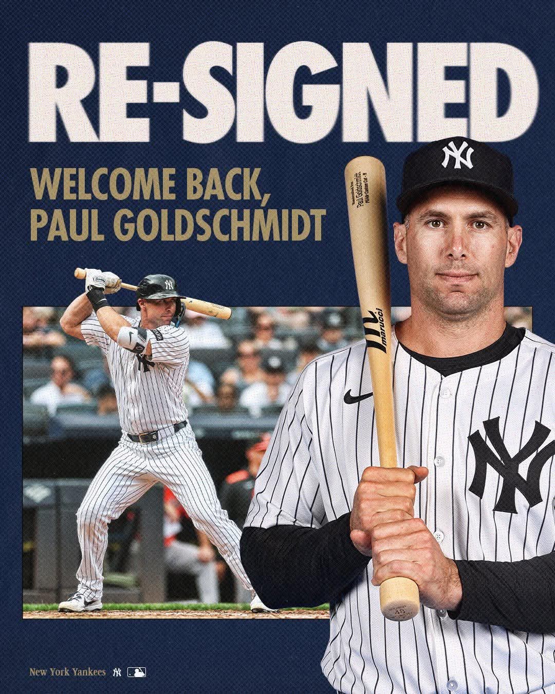 Welcome to New York 🎶 The Yankees add Paul Goldschmidt, the 2022