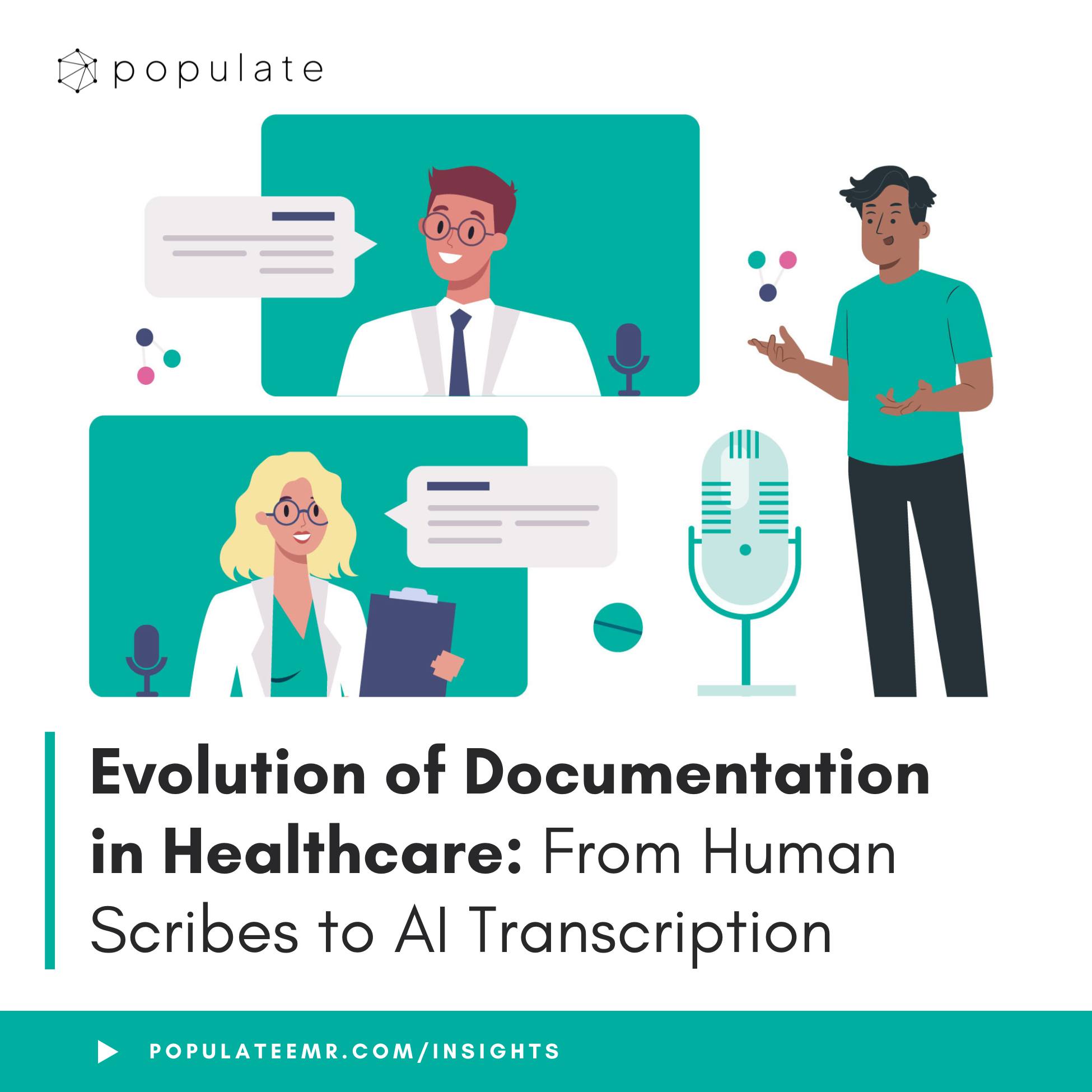Populate EMR - Explore the shift from human scribes to AI... | Facebook