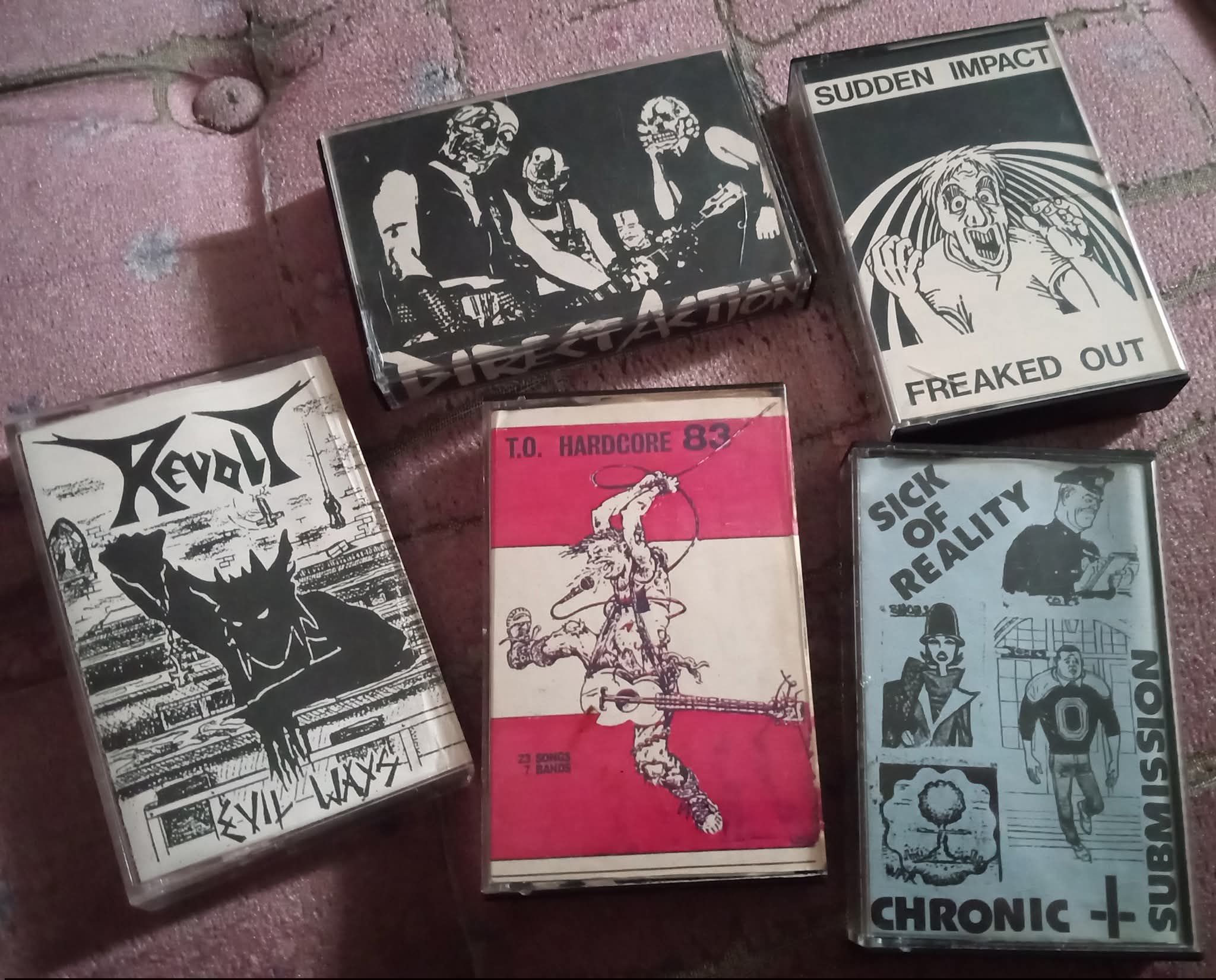 Some Montreal punk and hardcore tapes from over the last 20 years.