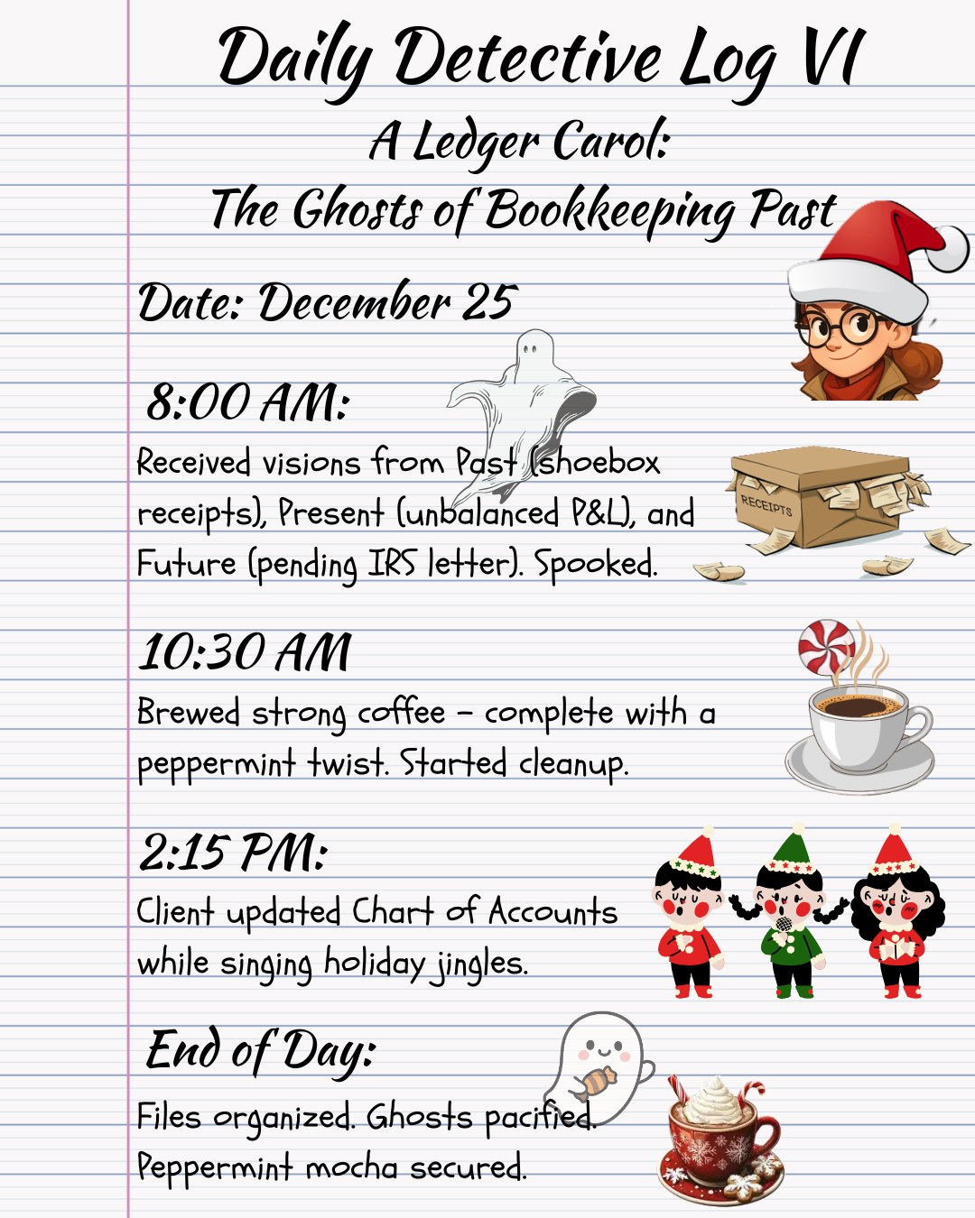 🎄 Holiday Dispatch from Detective... - Declutter Your Books | Facebook