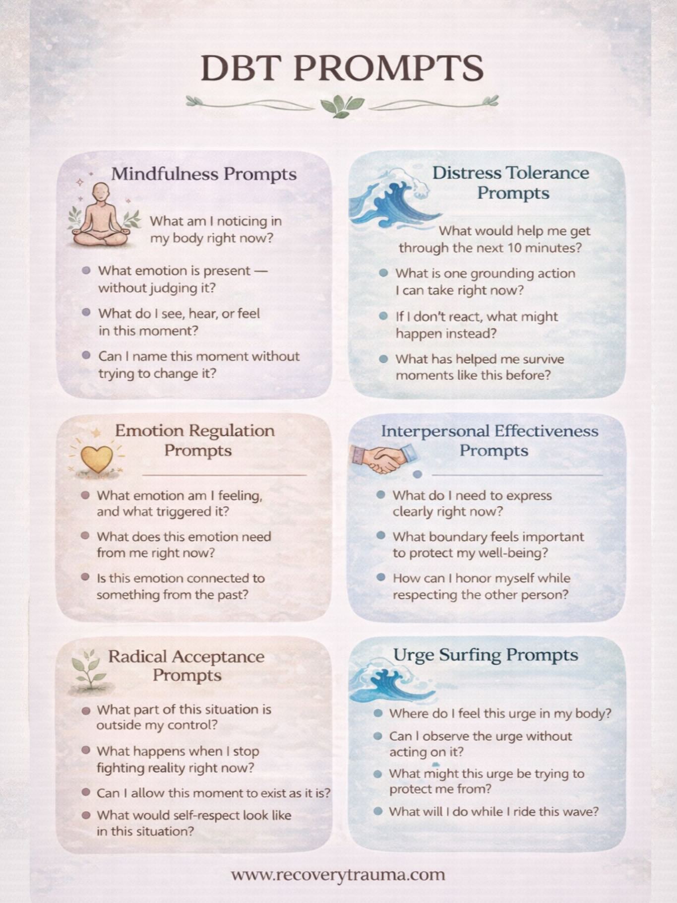 Recovery Trauma - 🌊 Why DBT Is So Powerful for Emotional... | Facebook