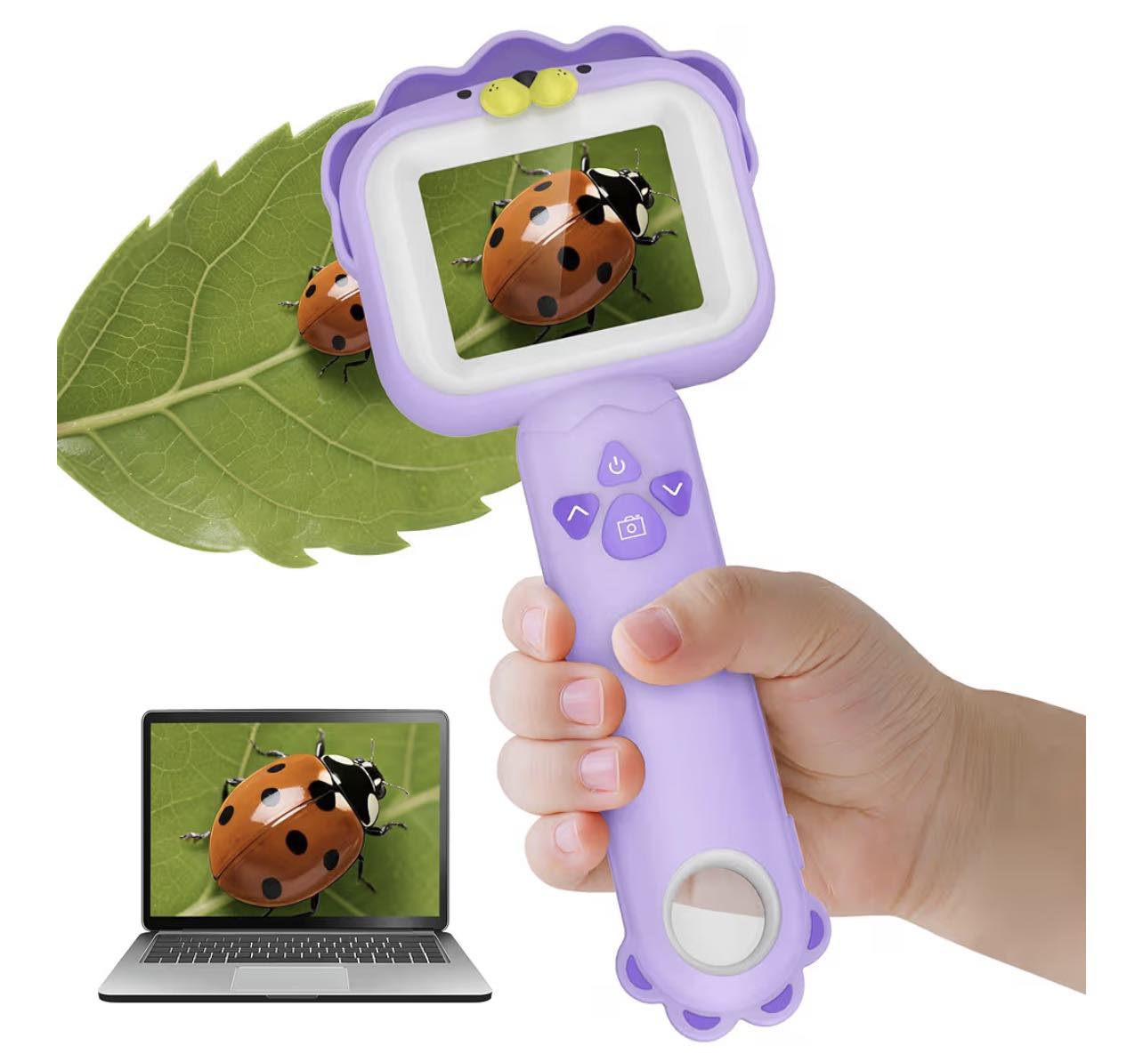 Microscope Mobile Pour Enfants Sur Le Thème Des Dinosaures, Cadeau D'anniversaire Pour Garçons Et Filles âgés De 3 à 8 Ans, Cadeau De Noël, Jouet Avec