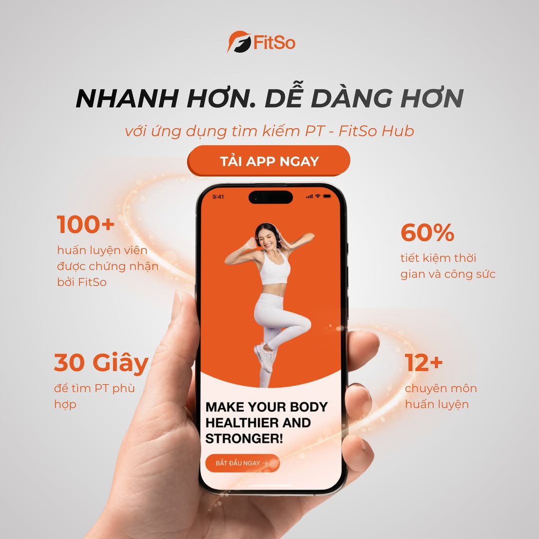 FitSo Hub Tìm nhanh PT Phù hợp