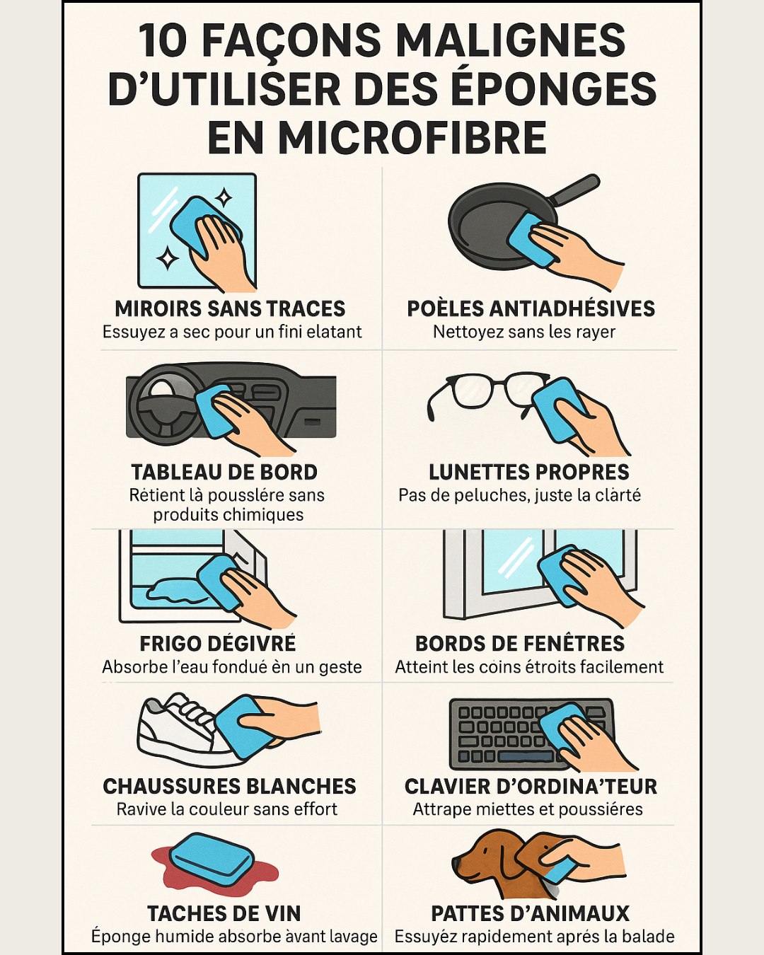 6 Eponge Reutilisable Lavable Vaisselle en Microfibre pour Cuisine Plaques Poêles Salle de Bain Lavable en Machine Alternative à l'éponge Jetable (6 Gris 6 Eponge Reutilisable Lavable Vaisselle en Microfibre pour Cuisine Plaques Poêles Salle de Bain Lavable en Machine Alternative à l'éponge Jetable (6 Gris