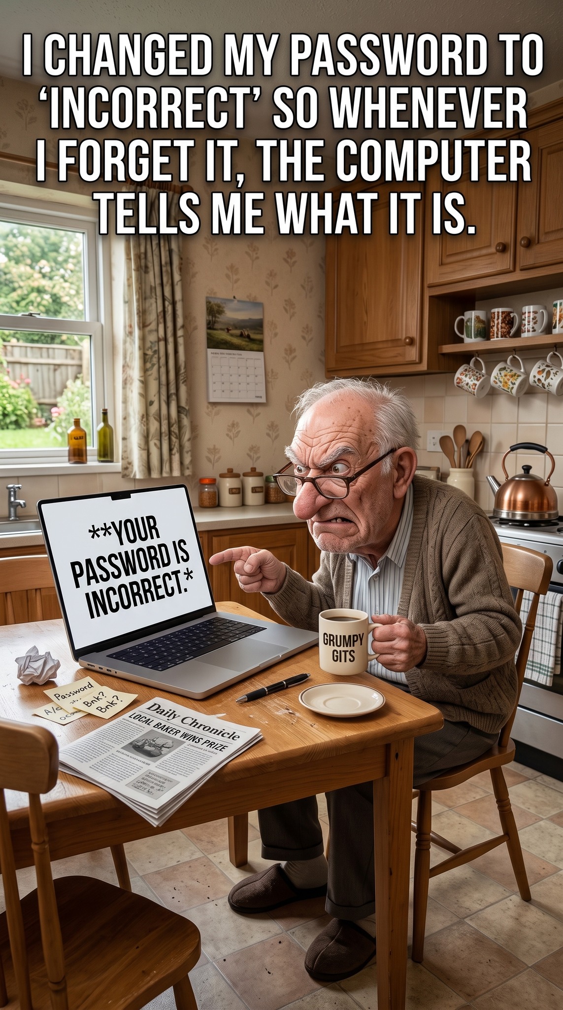 That password trick sounded smarter in my head 😂💻