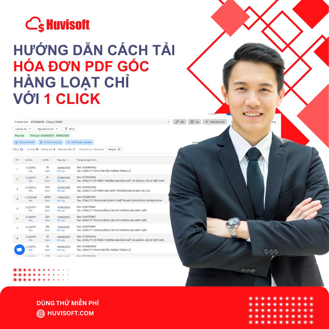 Phần mềm Tra cứu hóa đơn Huvisoft | Hanoi