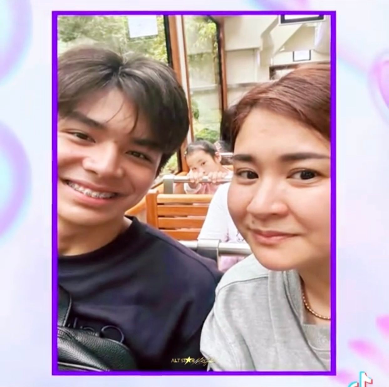 Mardi - ka nawong raba ni @Mikyath ross ug Rica Peralejo iyang mama.😅 ...