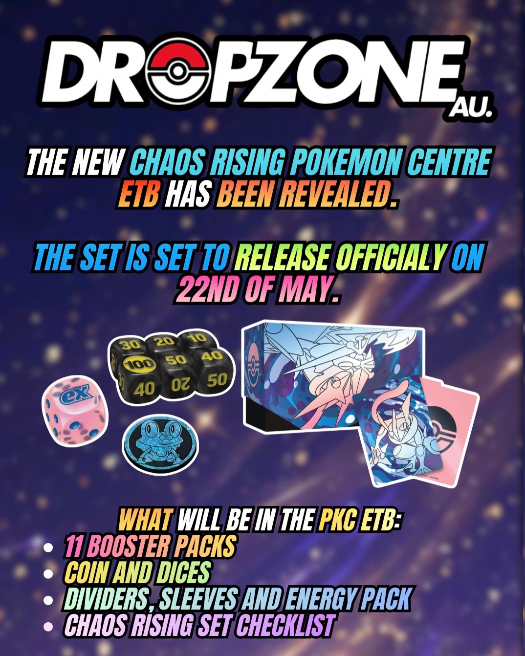 🚨 Pokémon Center Chaos Rising ETB Revealed 🚨 The Pokémon Center