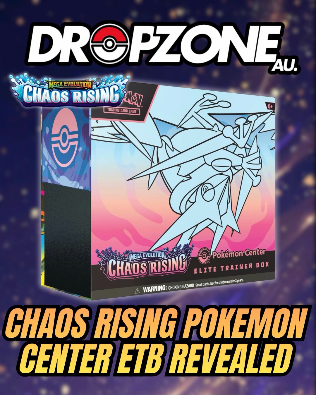 🚨 Pokémon Center Chaos Rising ETB Revealed 🚨 The Pokémon Center