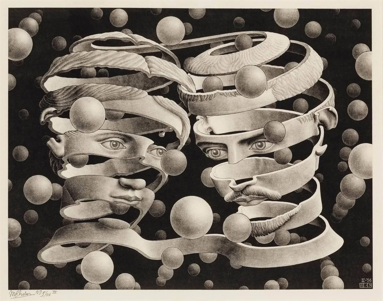 M. C. Escher Bond of Union 1,000 pieces