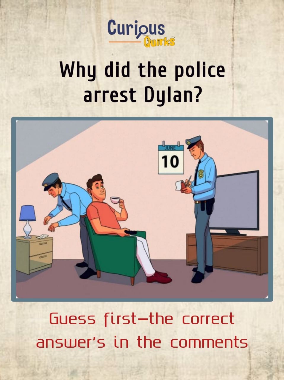 Curious - Why Did the Police Arrest Dylan? #photo #photochallenge # ...