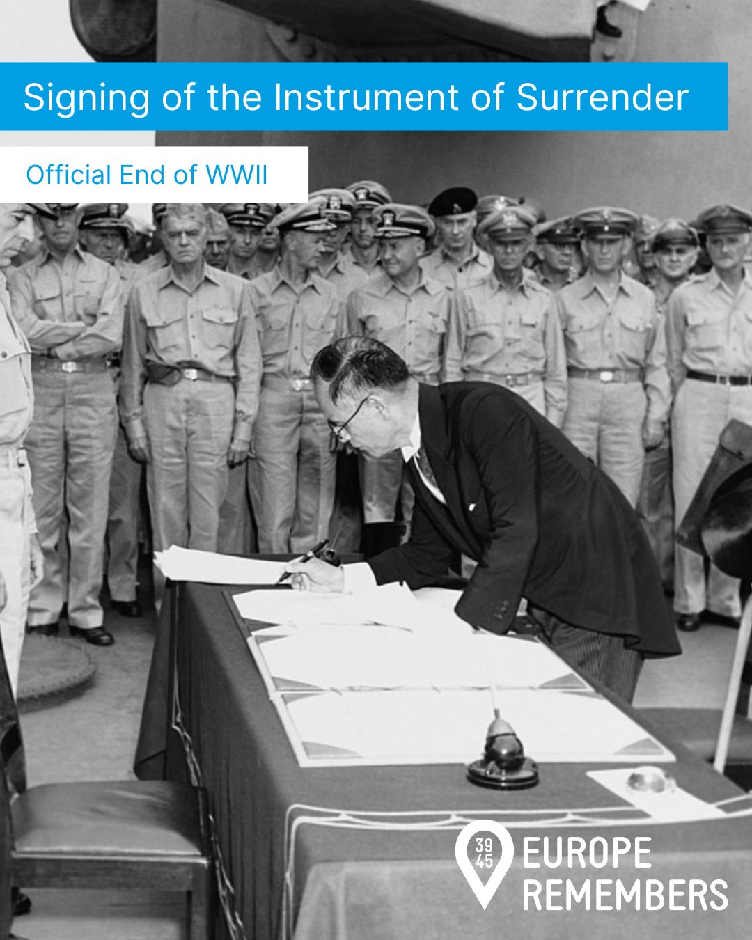 Europe - This week, we marked the official end of World War II. 80 ...