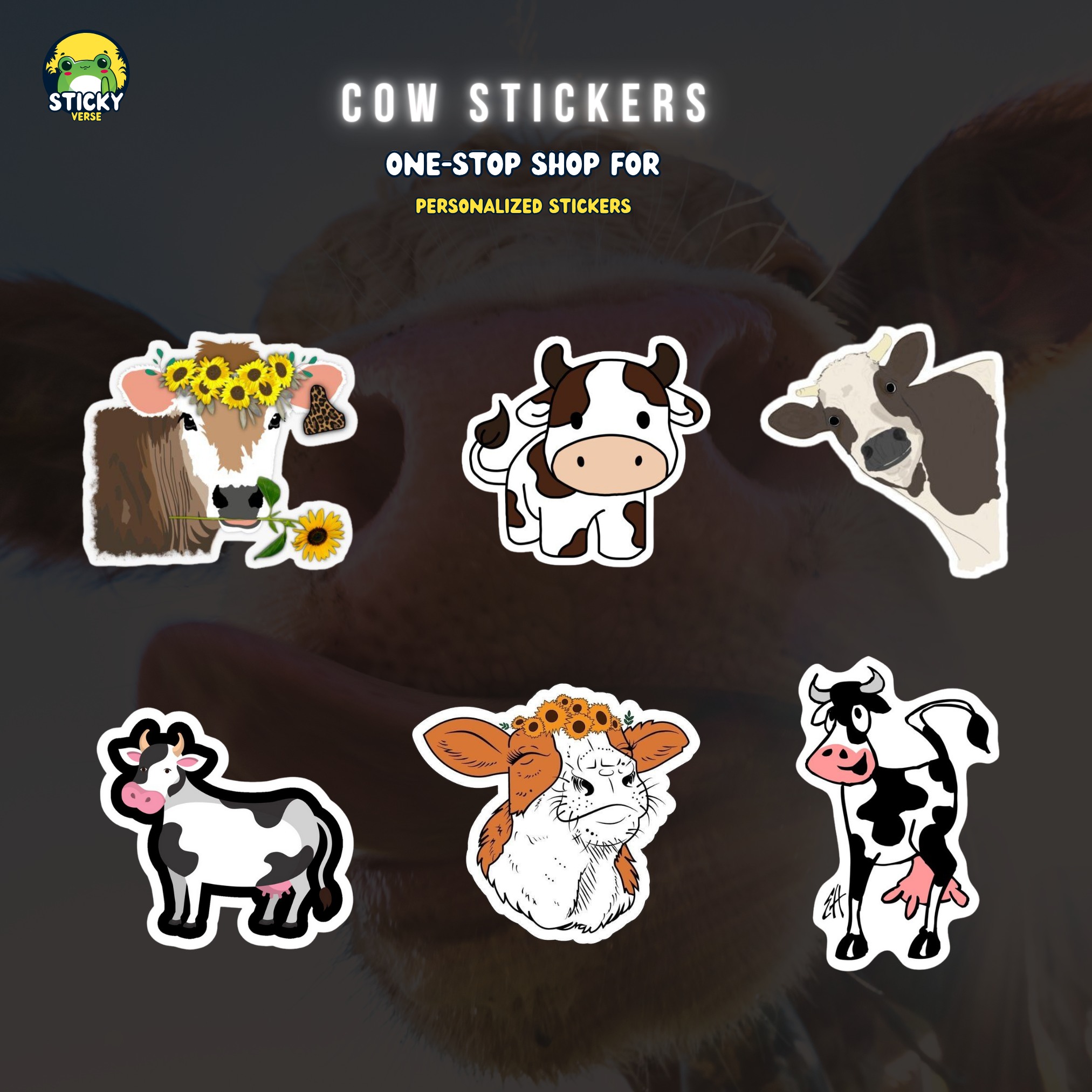 Sticky - Celebrate Eid al-Adha with our exclusive Cow stickers ...