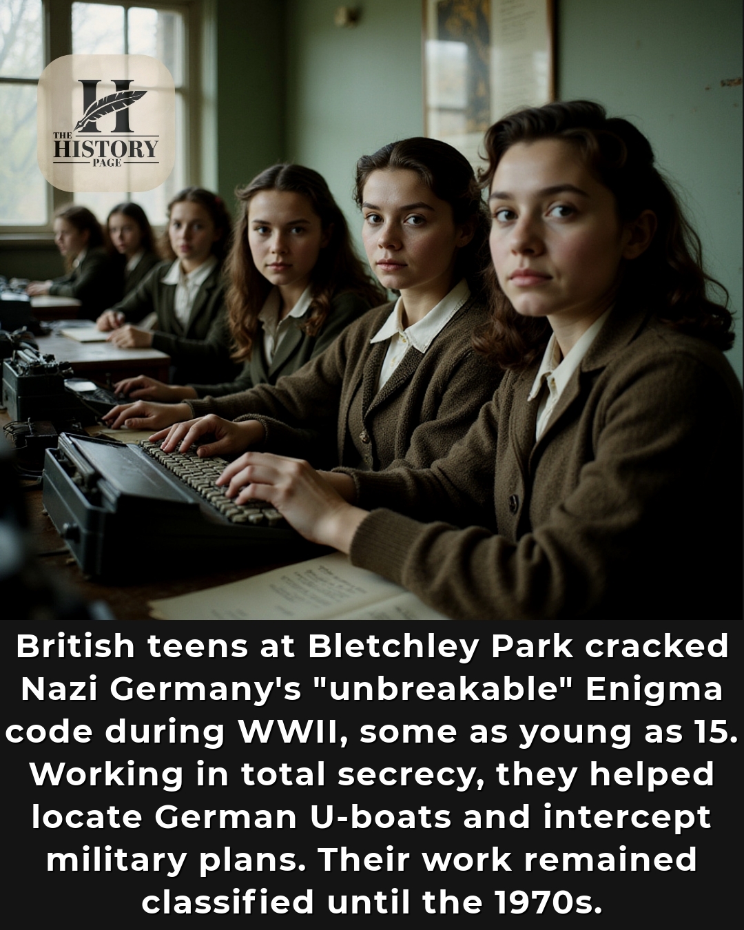 The History - #Codebreakers #BletchleyPark #WomenInHistory | Facebook