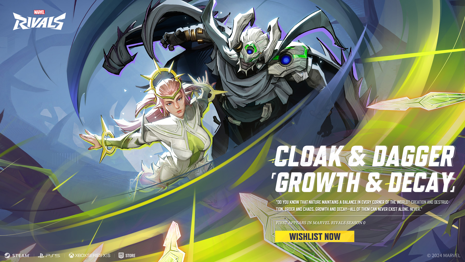 Marvel - [Growth & Decay] In a world where opposites coexist, they knew ...