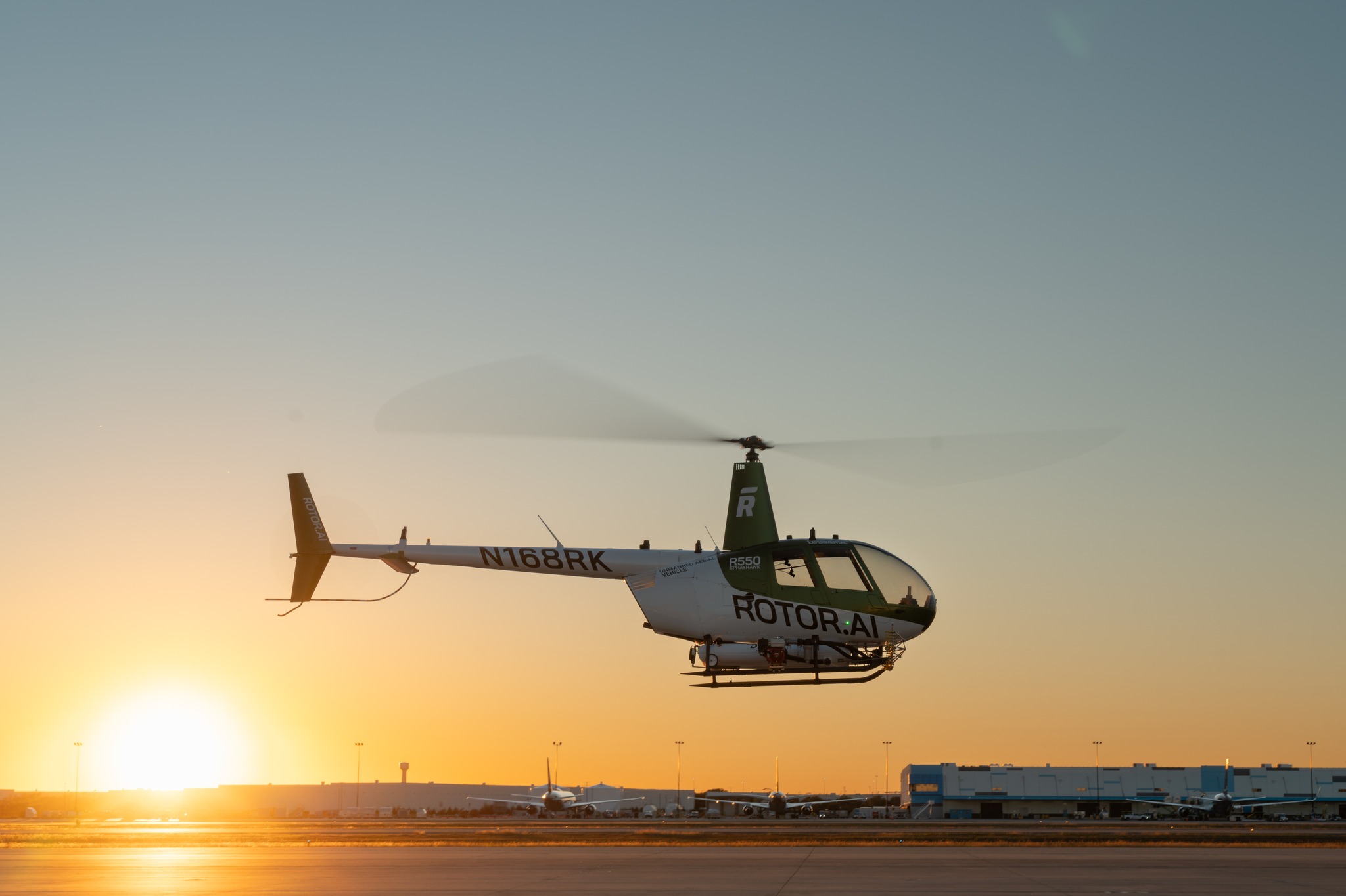 The Sprayawk takes to the skies in... - Rotor Technologies | Facebook