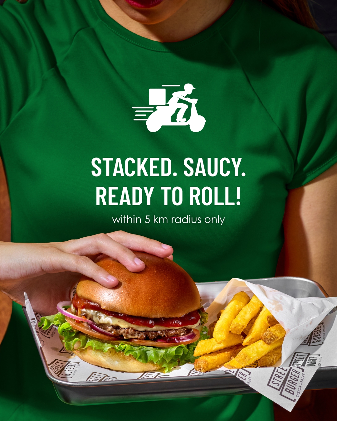 Stacked. Saucy. Almost at... - Gordon Ramsay Street Burger PH | Facebook