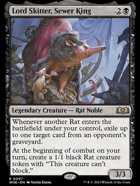 mtg rats commander deck Elite Mono Black Rat - Discard - Very Powerful - Modern Legal - Custom Built - Magic The Gathering - excellent card advantage. Here are the best cards
