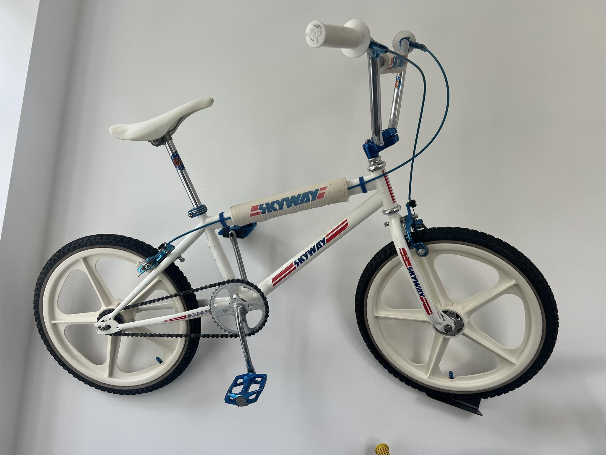 1983 Skyway BMX bike with vintage components