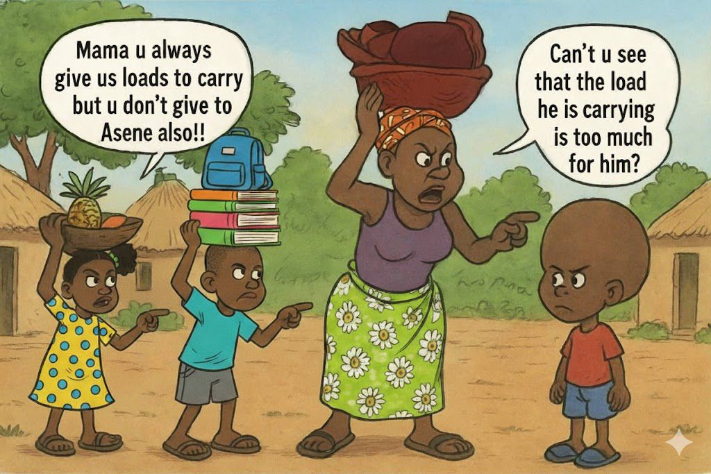 Malaika - This is fair share. Everyone must carry load accordingly 😂 ...