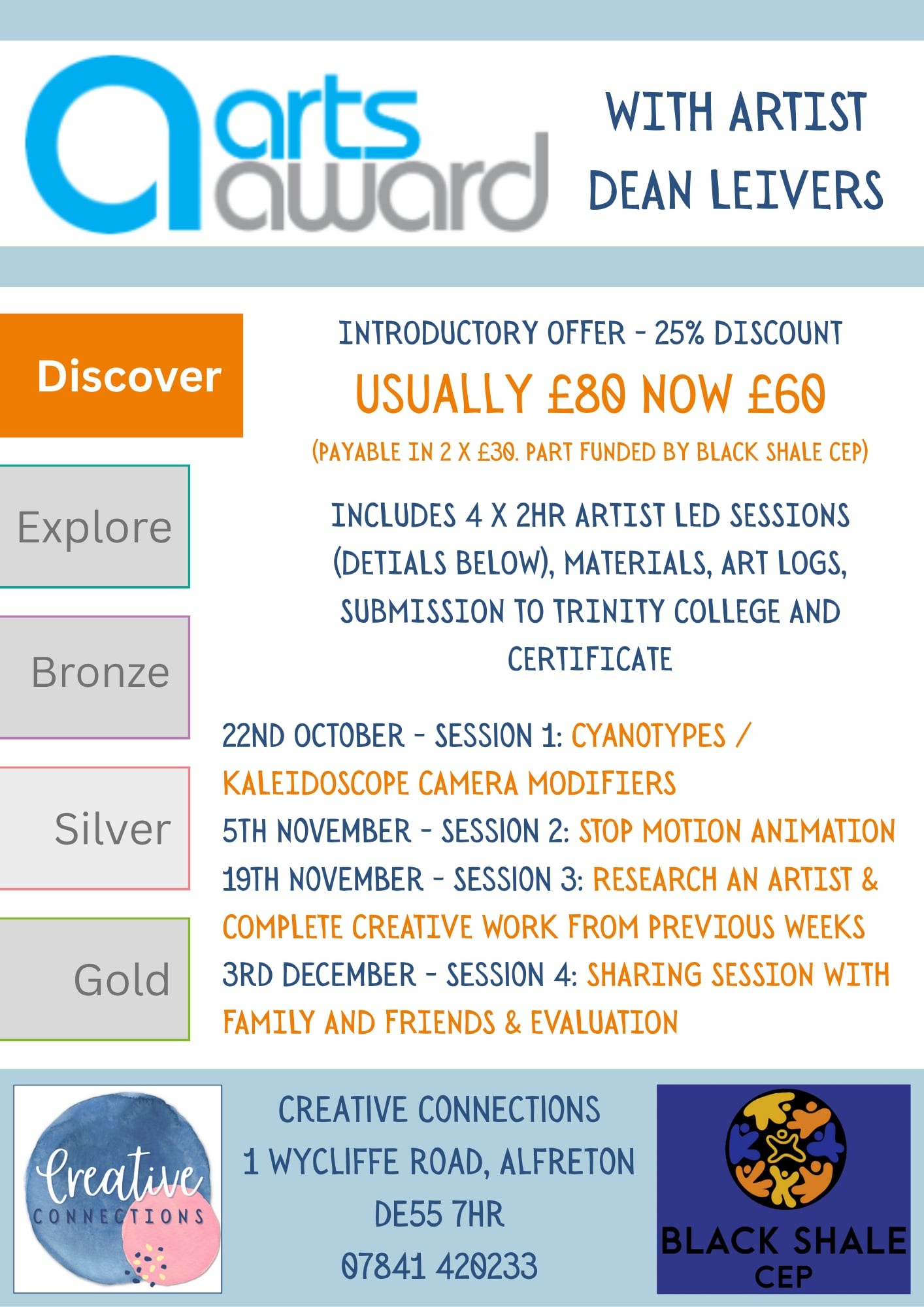🎨 Discover Arts Award with Artist... - Creative Connections | Facebook
