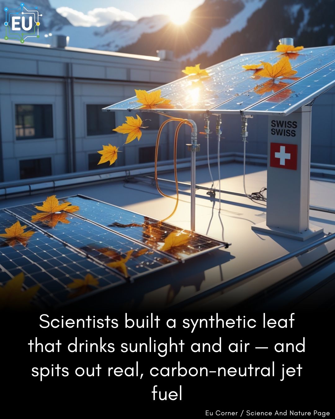 Eu - A new artificial leaf breathes in carbon and breathes out jet fuel ...