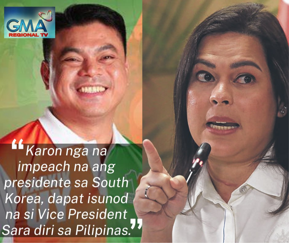 CDO - Sama sa South Korea president nga na impeach, gilauman ni Kikang ...