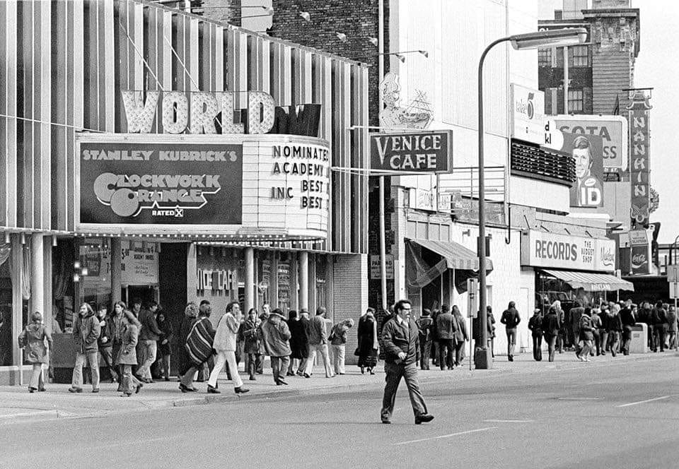 Historic Minneapolis, MN street scenes from 1972