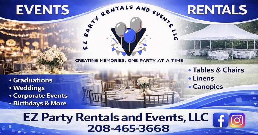 EZ Party Rentals and Events LLC | Marsing ID
