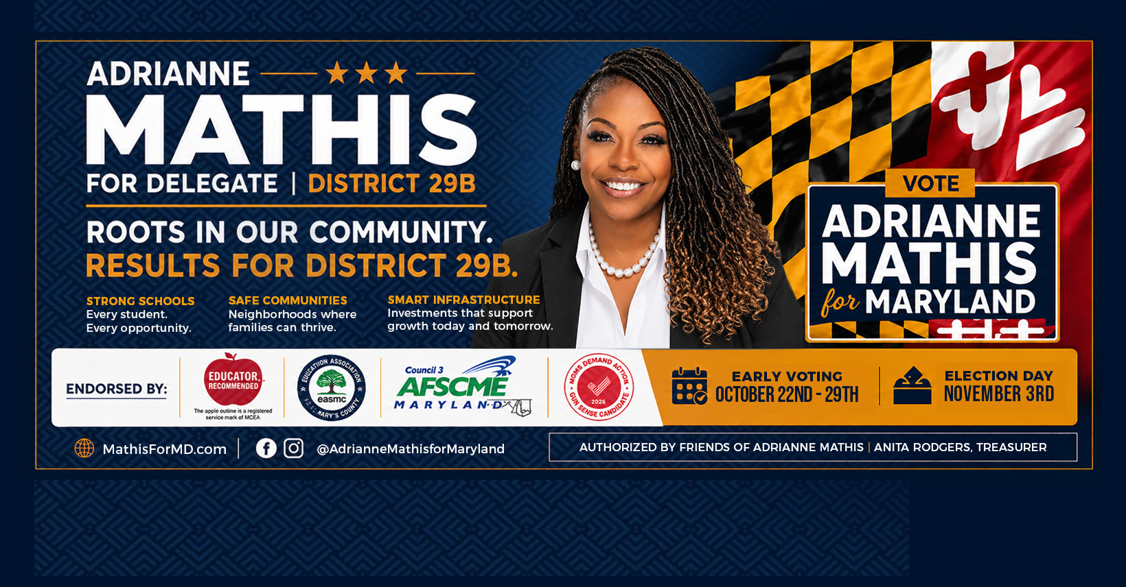 Adrianne Mathis for Maryland