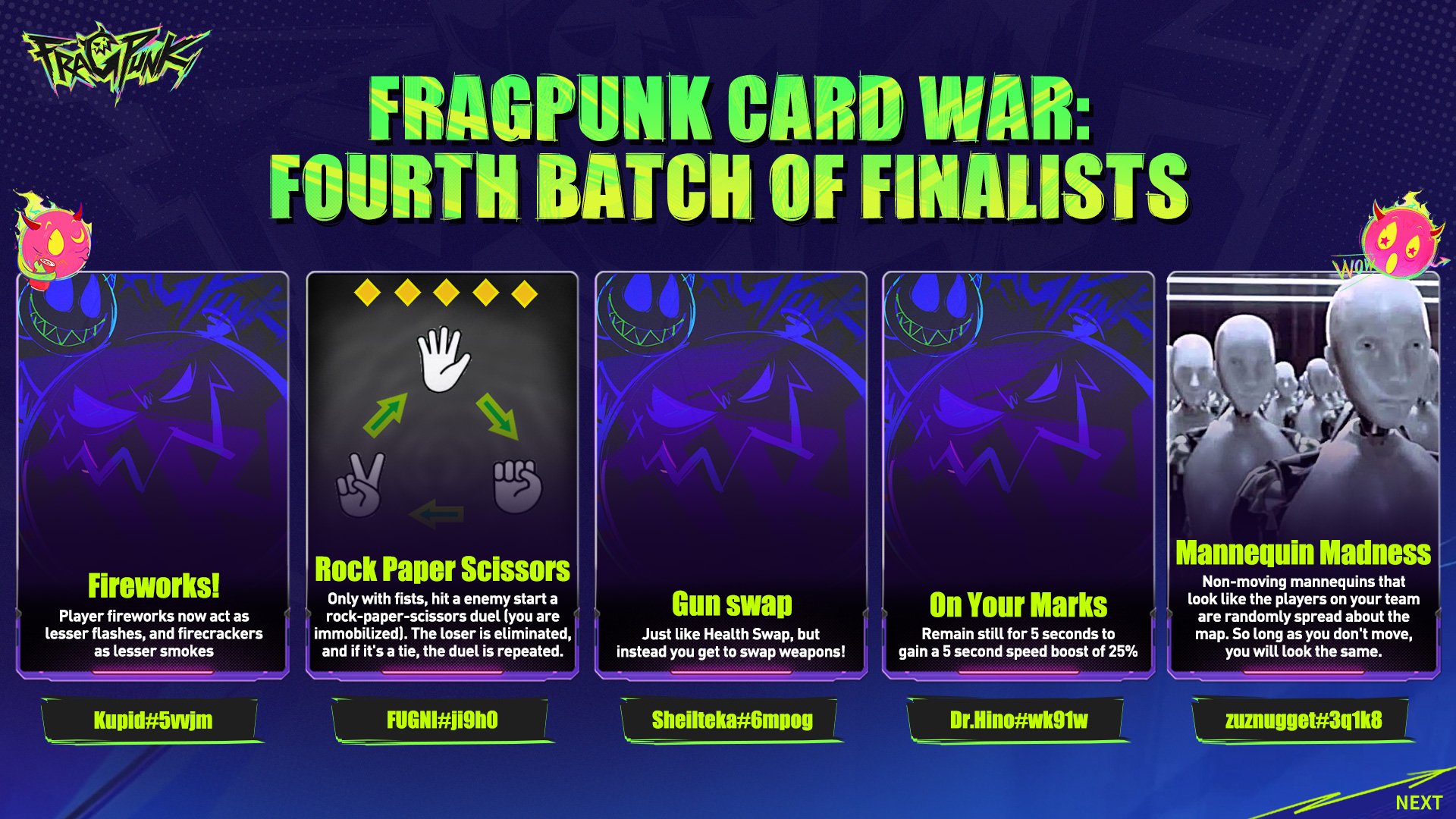 FragPunk - 🚨 Last wave of FragPunk Card War finalists just... | Facebook