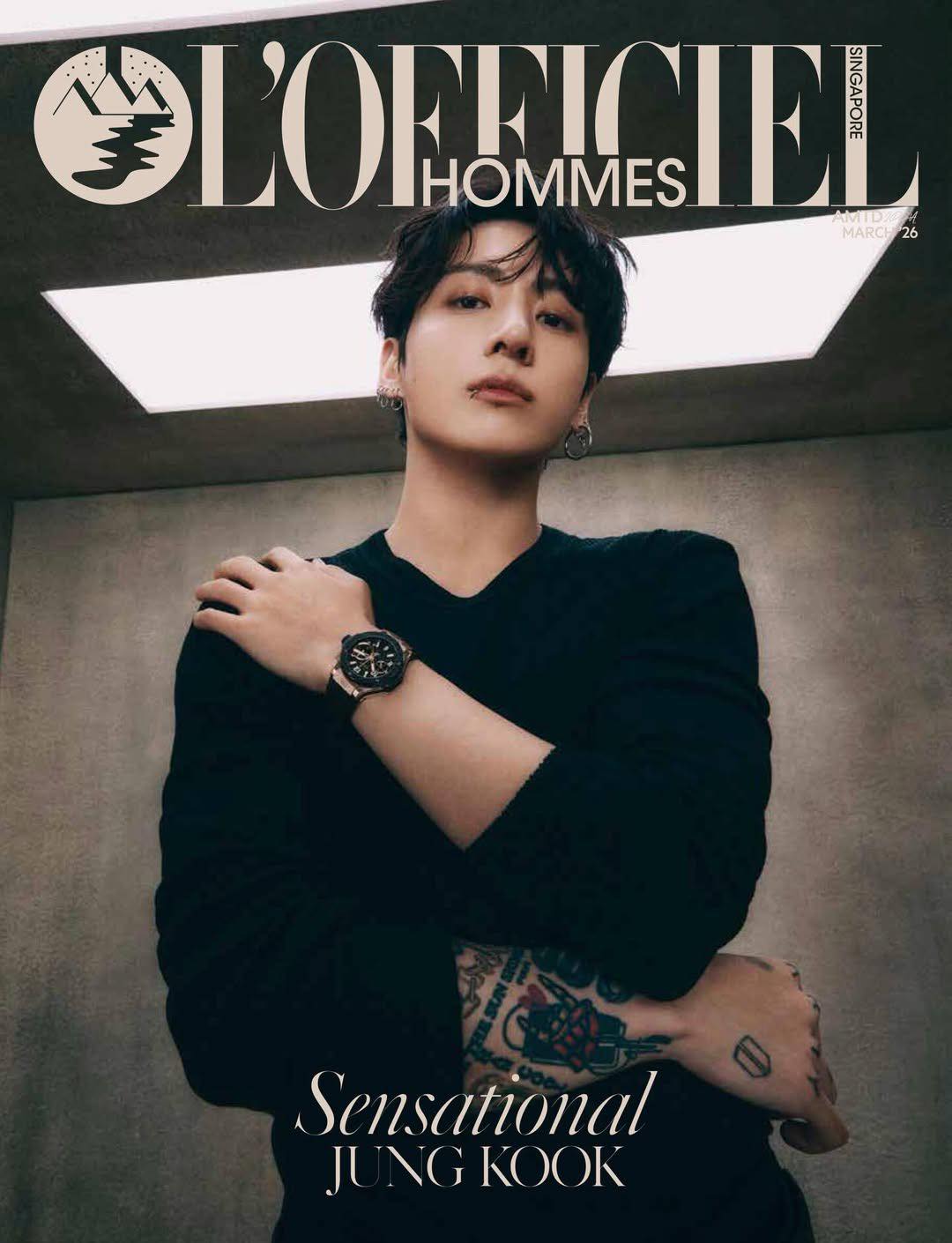 BTS's Jungkook on The Neighbor magazine March 2026 cover