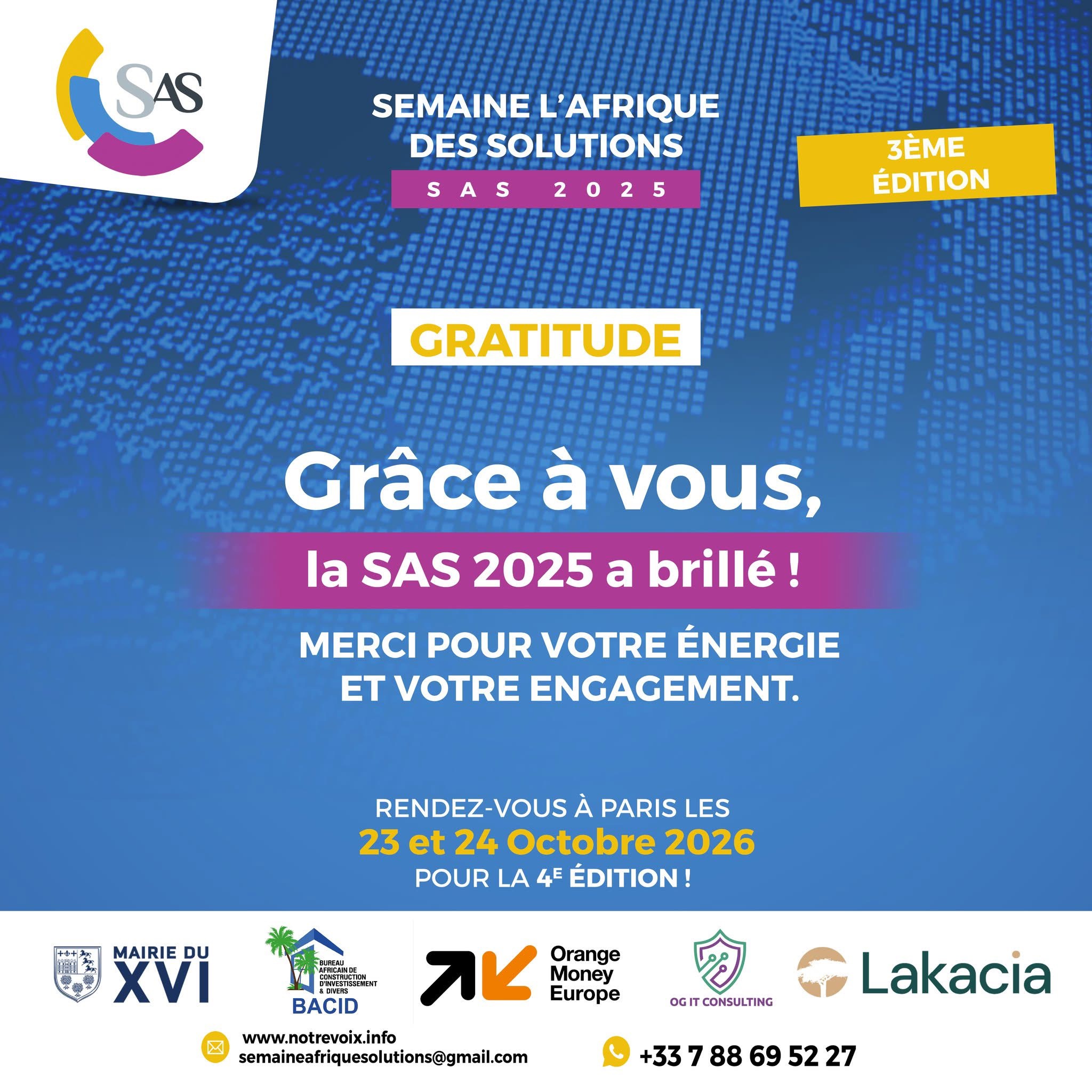 Semaine l'Afrique des Solutions - SAS | Paris