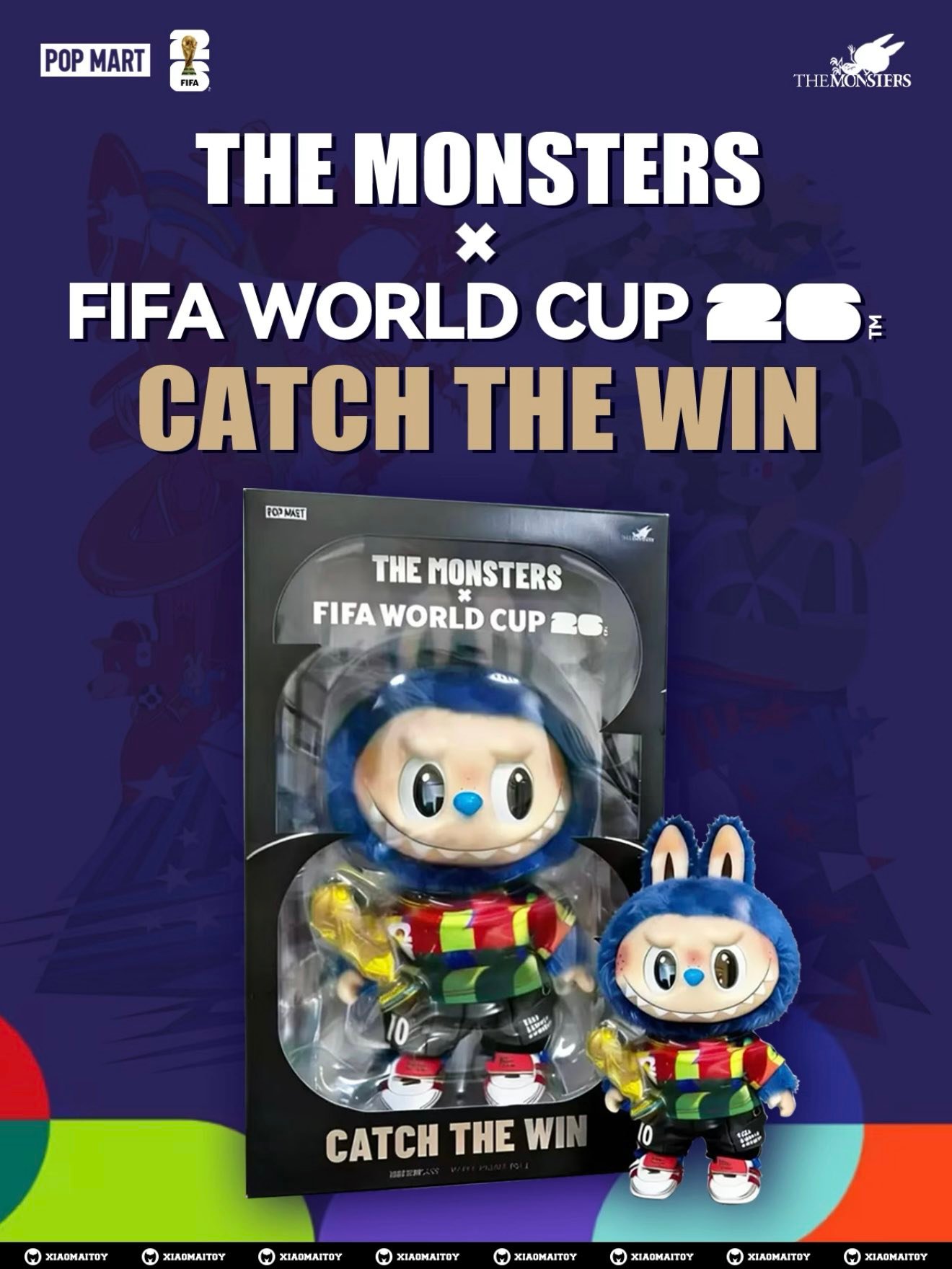 THE MONSTERS x FIFA WORLD CUP ⚽️🏆 🗓️Stay Tuned… POP MART