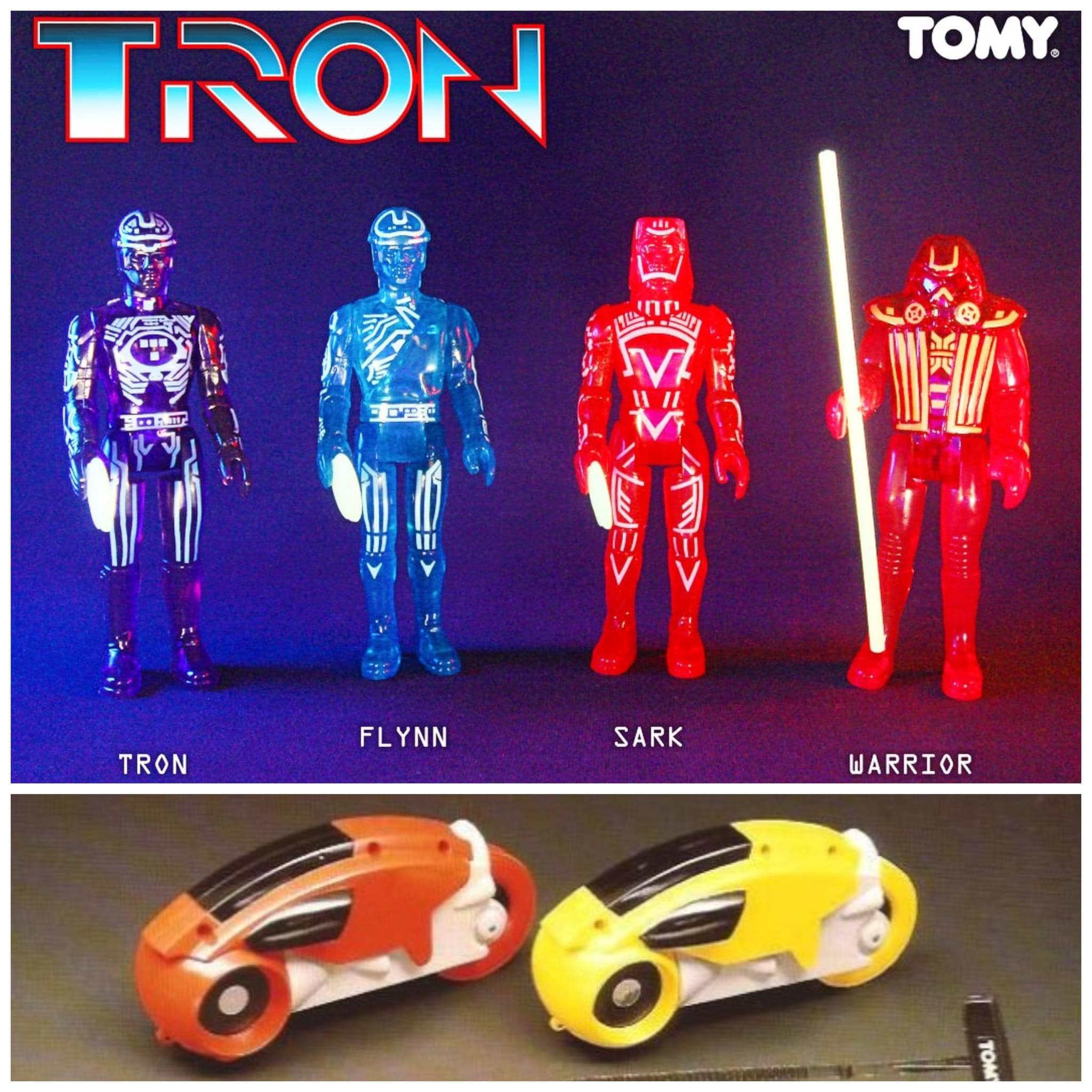 Tron Toys From 1982!!! #TRON #disney