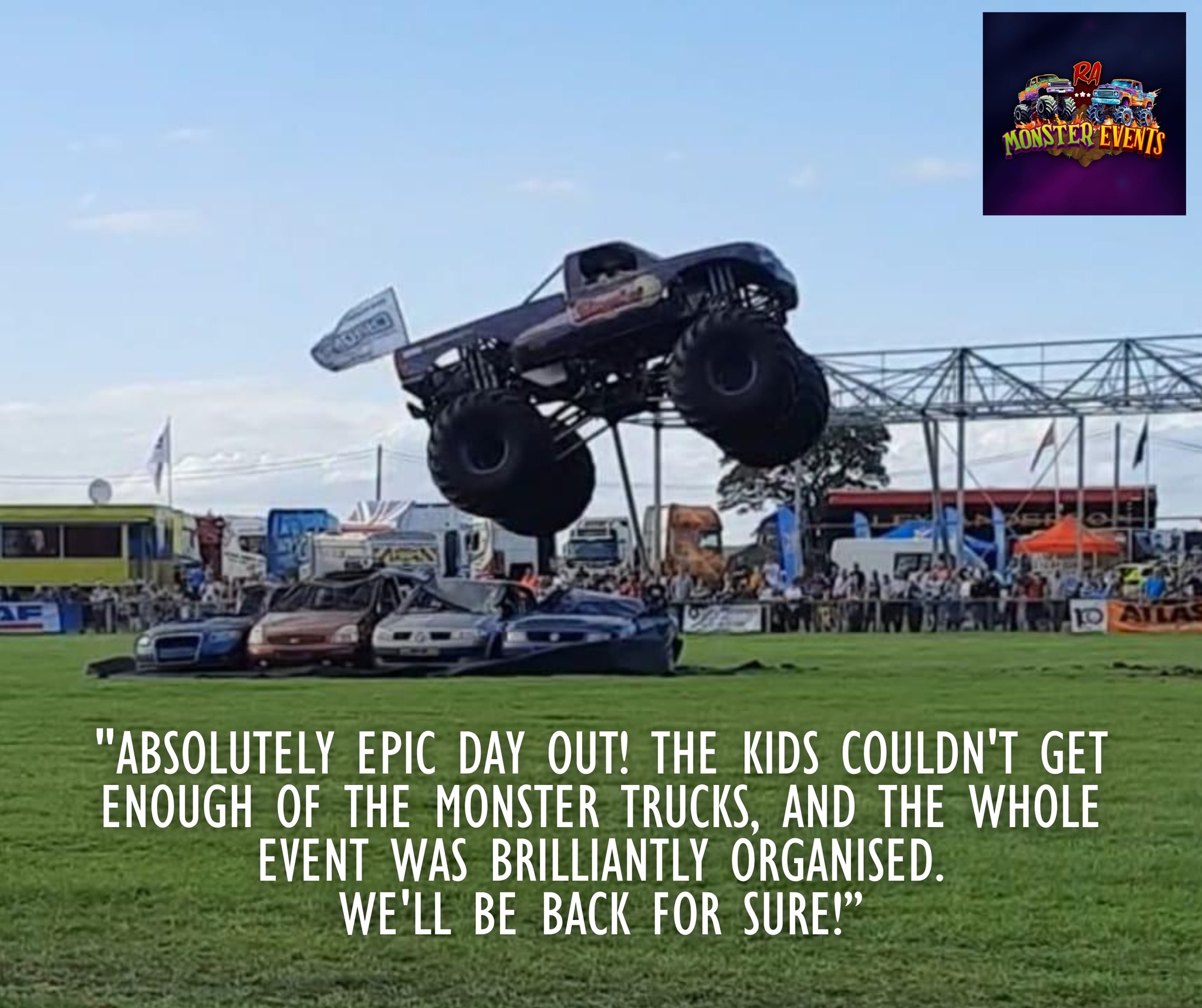 RA - Revved up and ready for more! 🚙💨 Our monster truck events are very ...