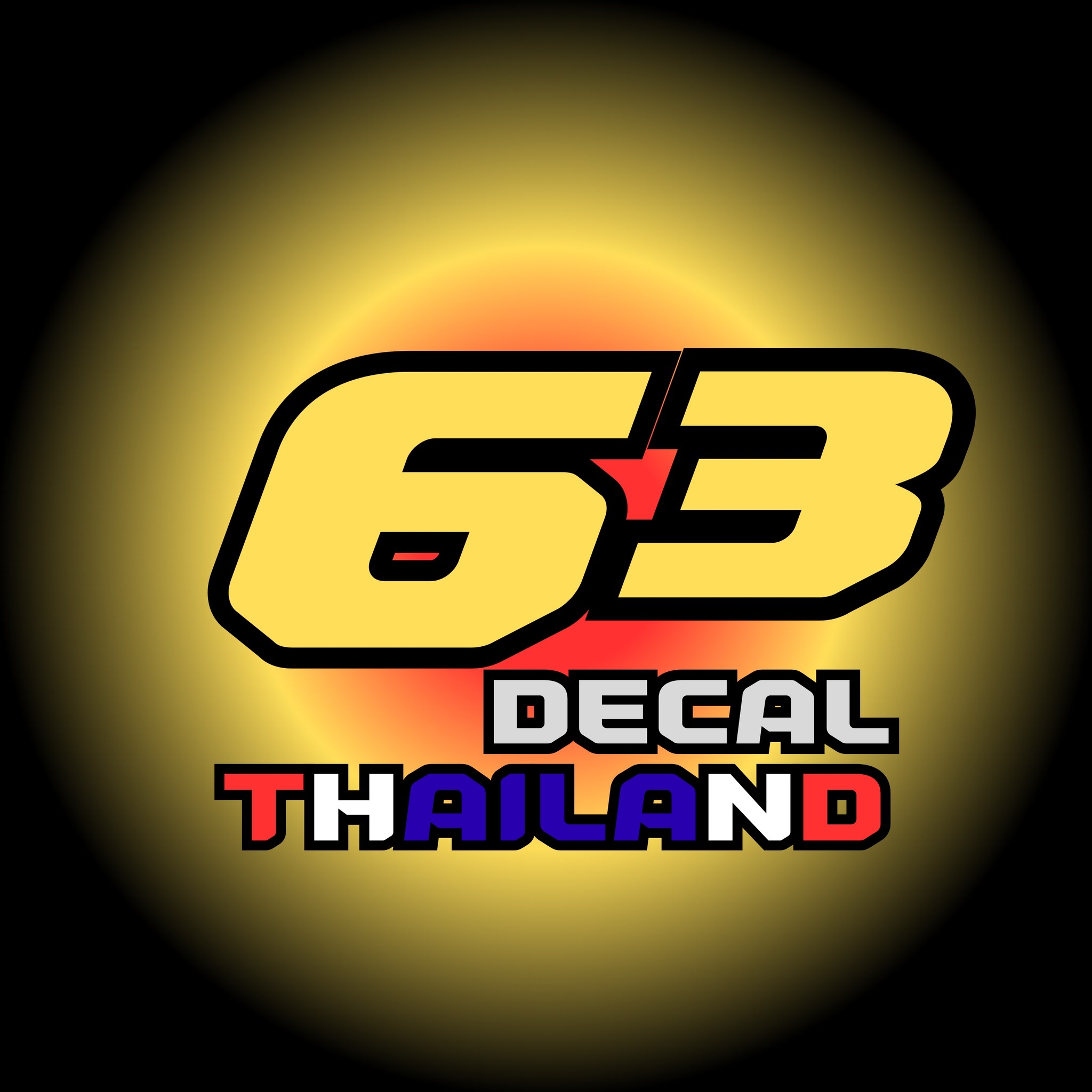 63 Sticker Rayong Thailand