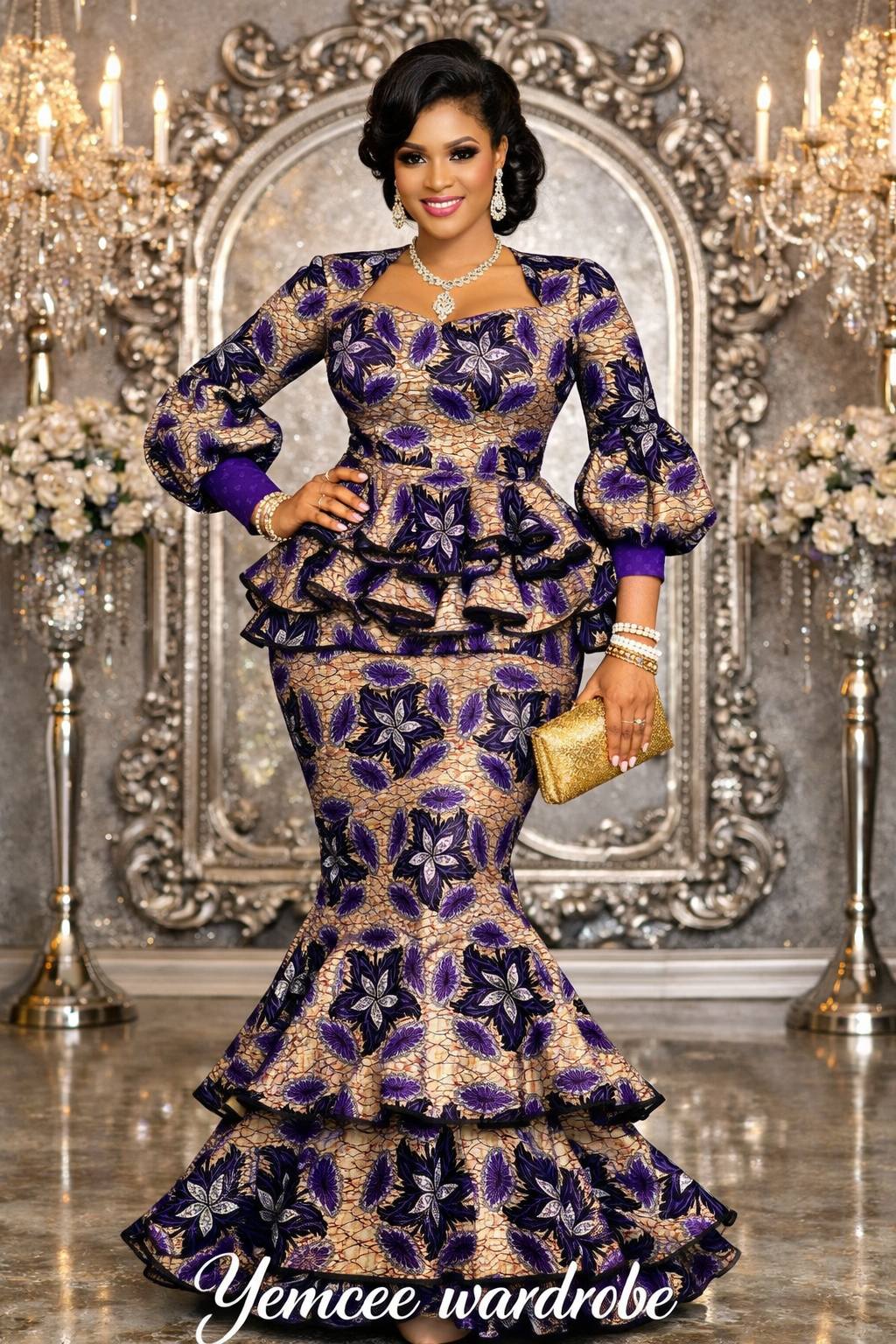 ankara dresses for ladies Elegant styles women Round