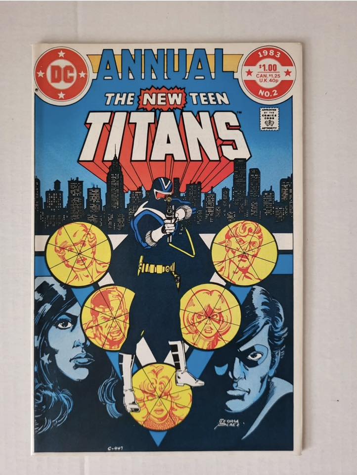 First double cover: New Teen Titans Annual #2