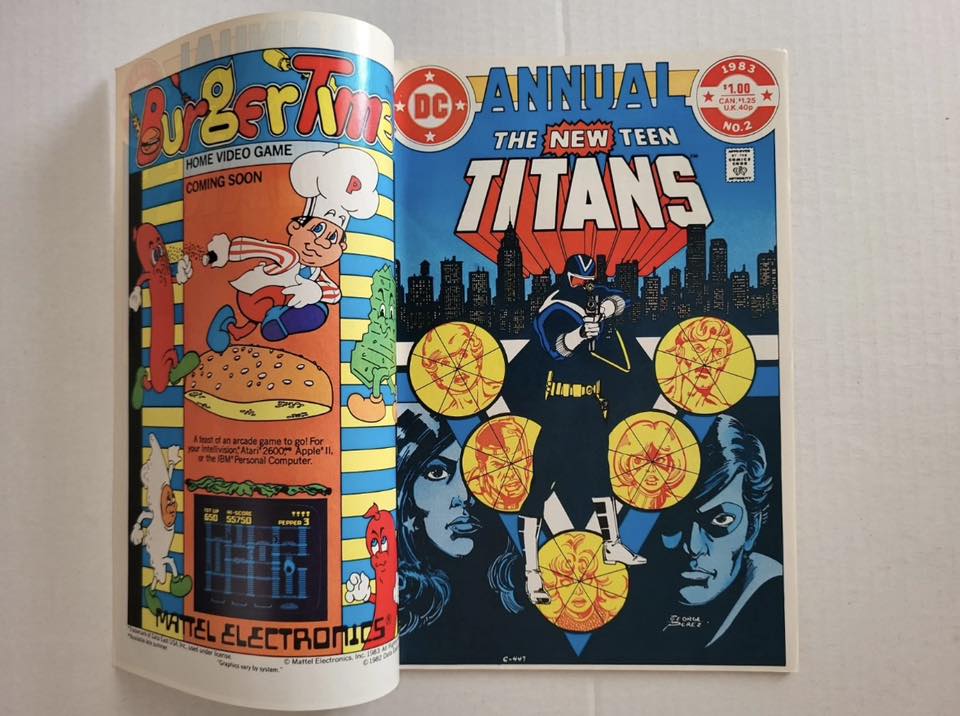 First double cover: New Teen Titans Annual #2