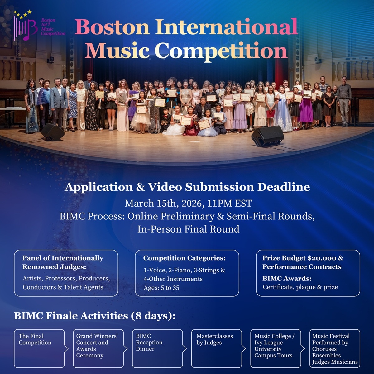 The BIMC 2026 had... - Boston International Music Competition | Facebook