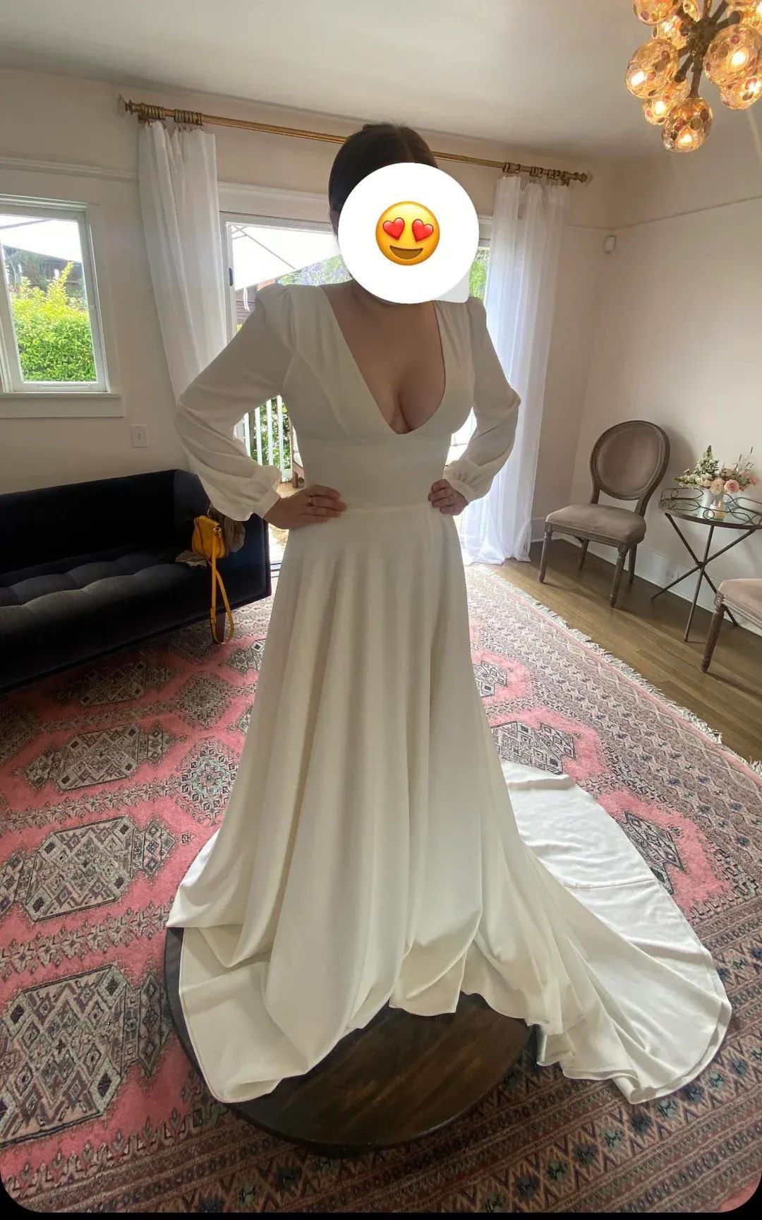 how to make a deep v neck dress modest modify with a plunging neckline to it more modest? Vintage Red Christmas Dress lt9_21th923 Evening gown SIZE:Size 13