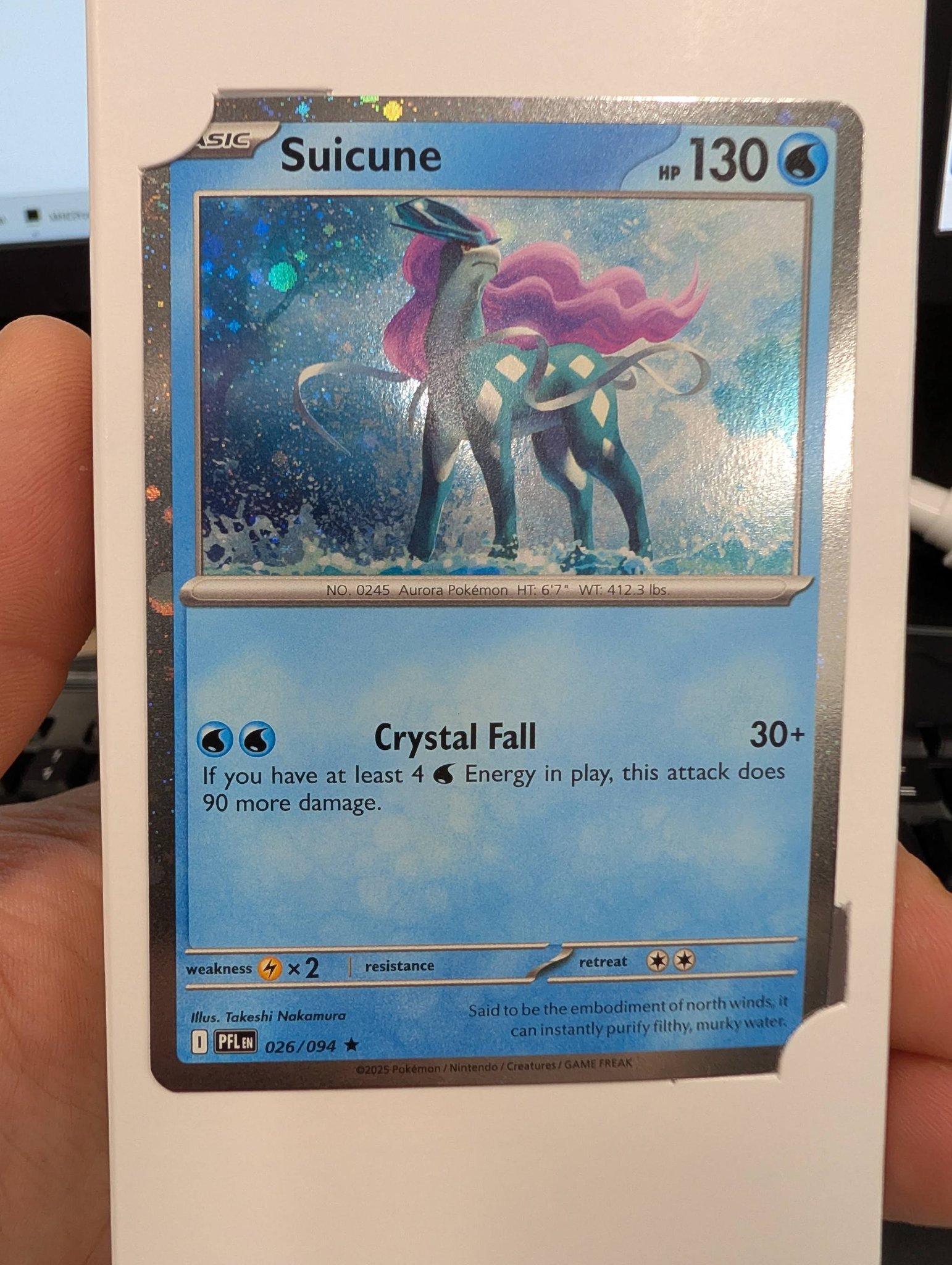 suicune pokemon 4ever card Celebi & Film Black Star Promo Retreat cost Pokemon Diamond & Pearl Secret